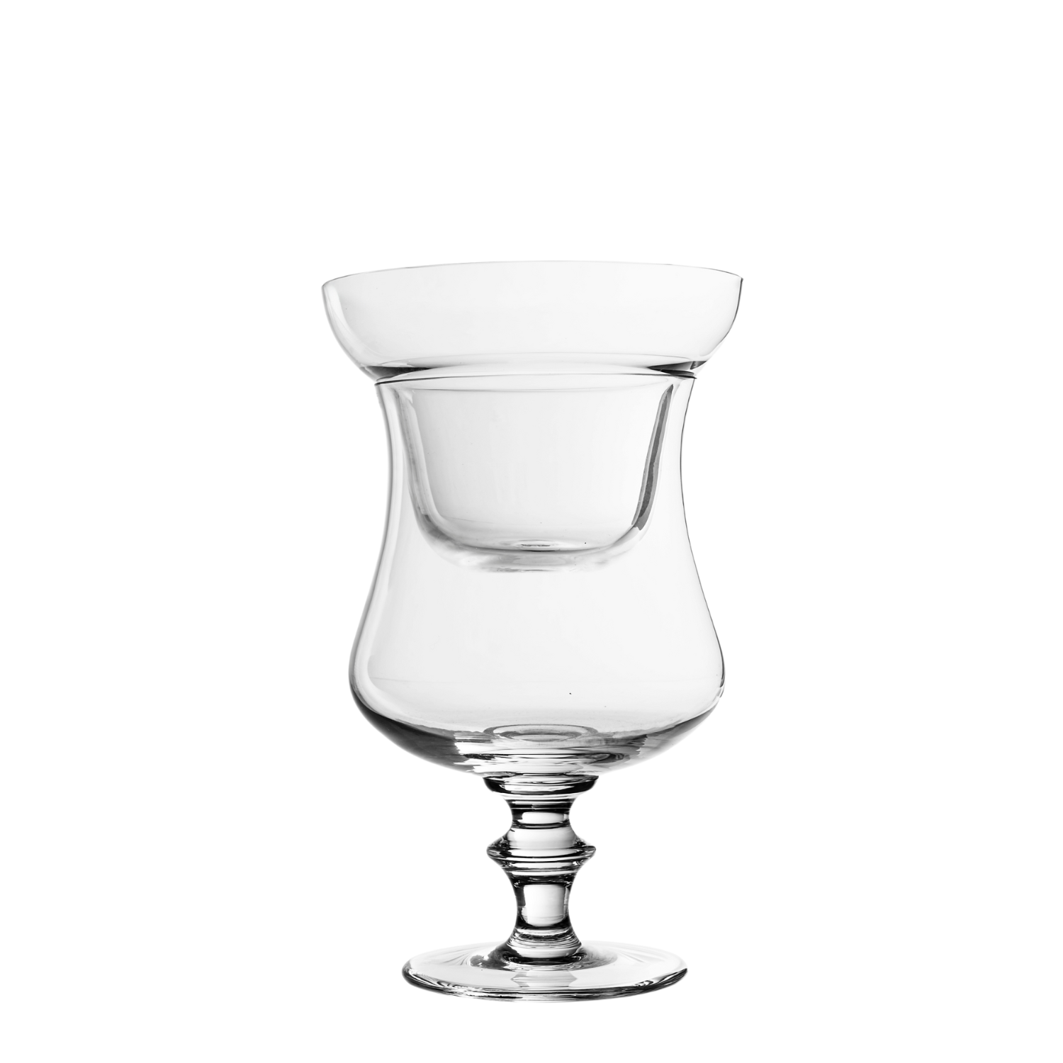 Jogo de 2 Taças de Cristal Coquetel de Camarão Mozart Crystal By Frederico Strauss