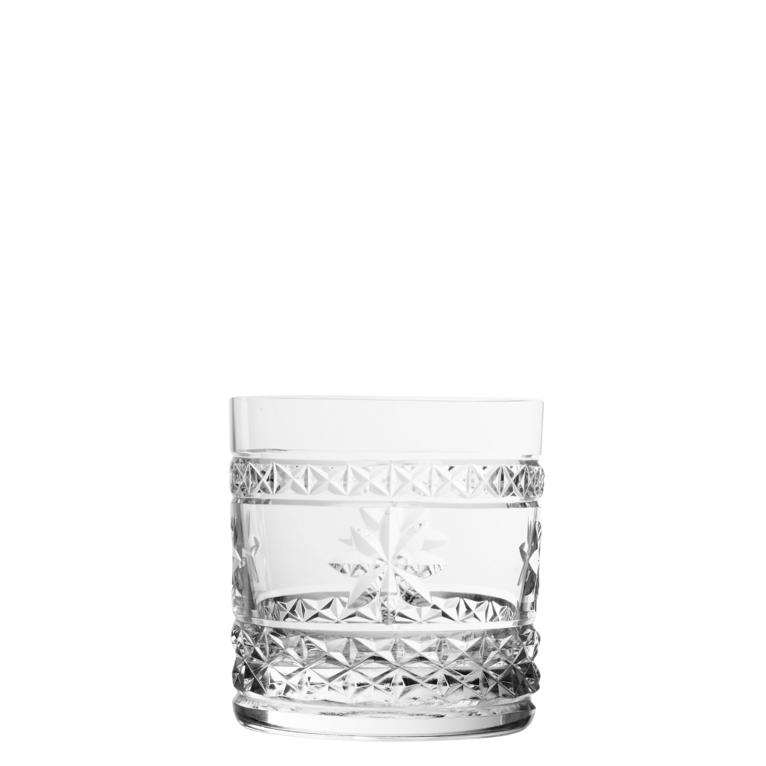 Jogo de 6 Copos de Cristal Mozart Country Clube Double Blend Mozart Crystal By Frederico Strauss Lapidado 91