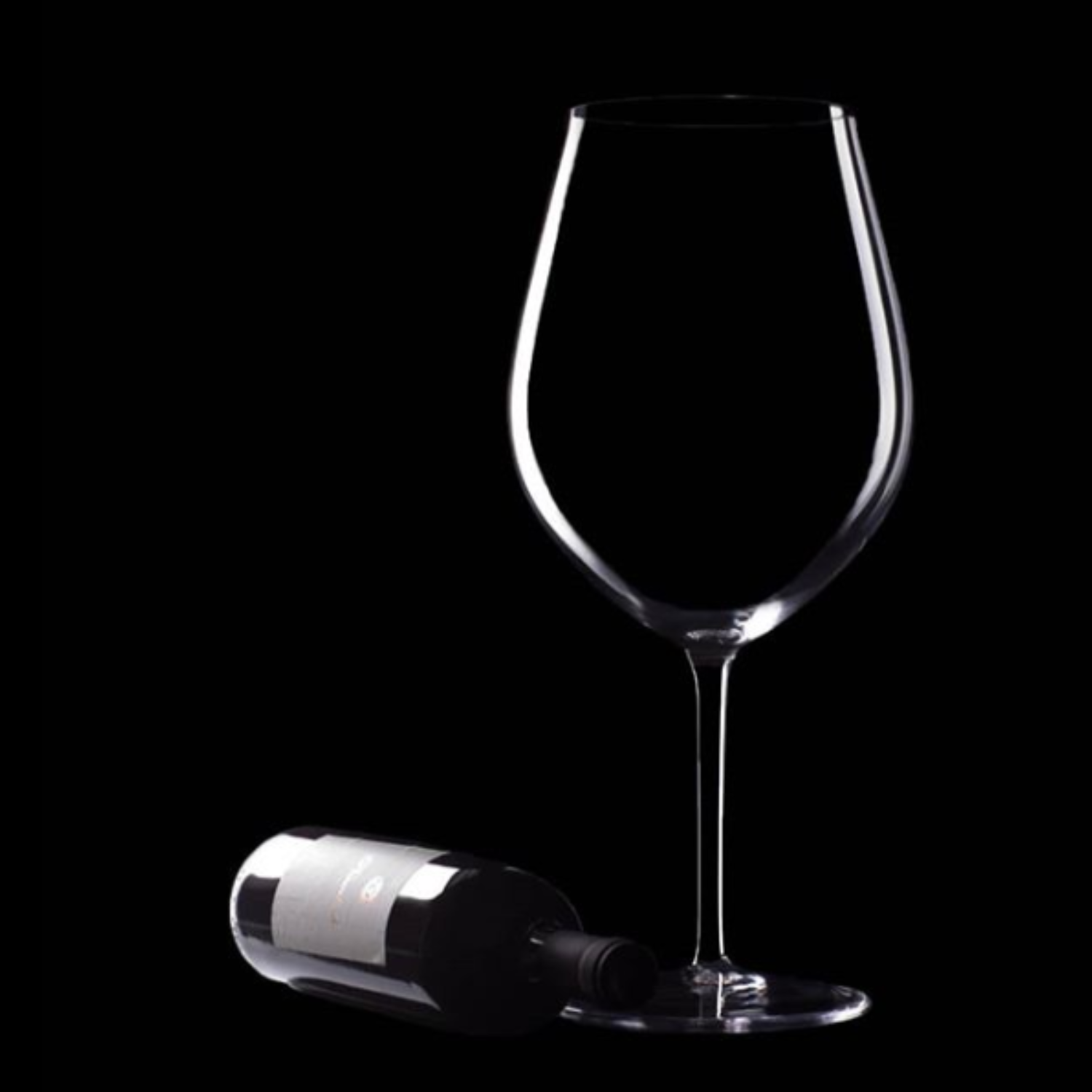 Taça Gigante de Cristal Vivaldi Decorativa Bordeaux para Vinho Mozart Crystal By Frederico Strauss - 4000ml - Concerto