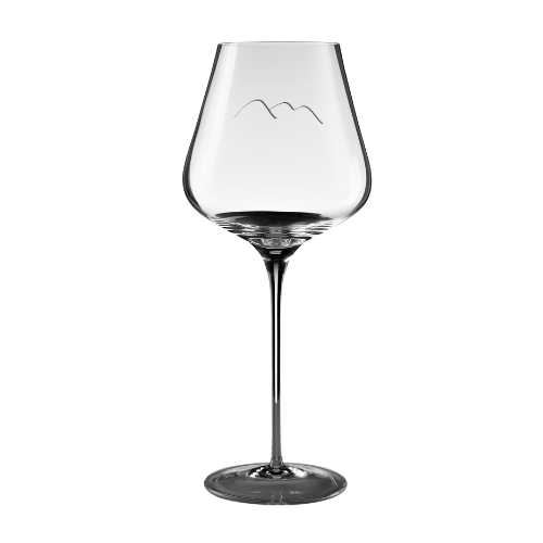Taça de Cristal Altos Montes Com Logo Mozart Crystal By Frederico Strauss - 590ml - Expert
