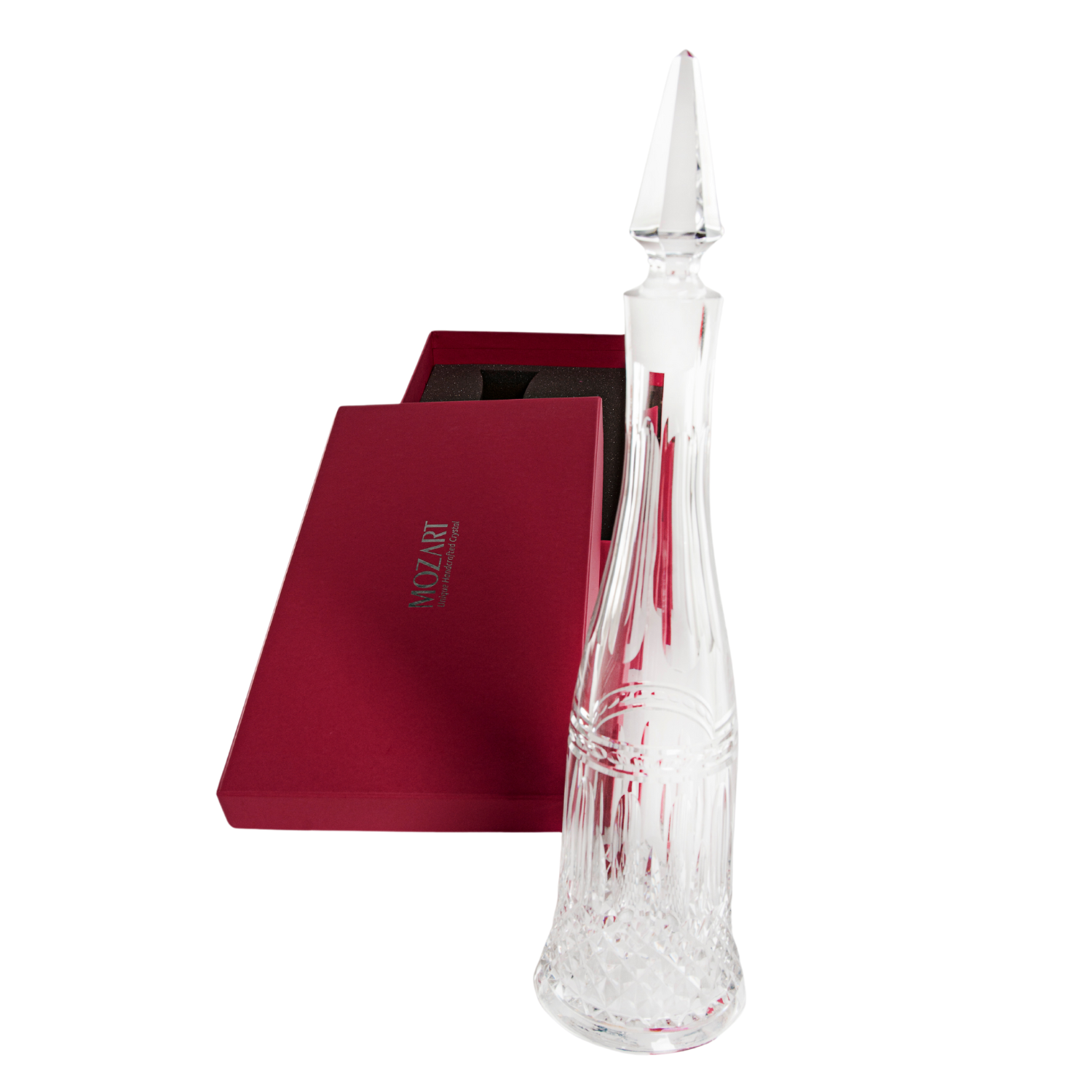 Licoreira de Cristal Serenata com Caixa Presente Mozart Crystal By Frederico Strauss