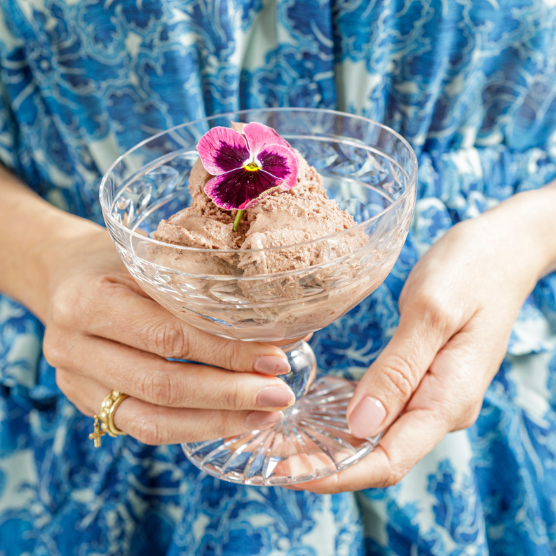 Taça de Cristal para Sobremesa Mozart Crystal By Frederico Strauss - 350ml - Laranjeiras