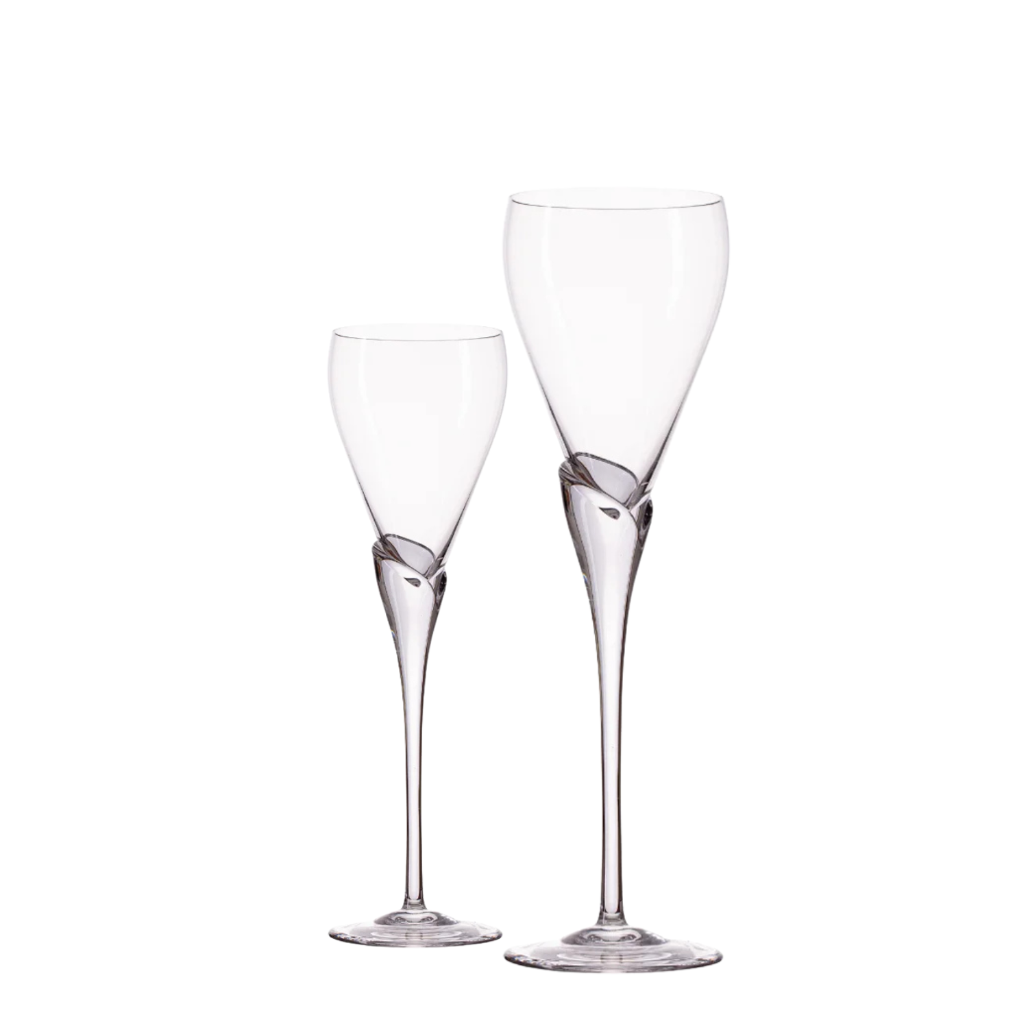 Jogo de 2 Taças de Cristal para Água Mozart Crystal By Frederico Strauss - Calla Lily