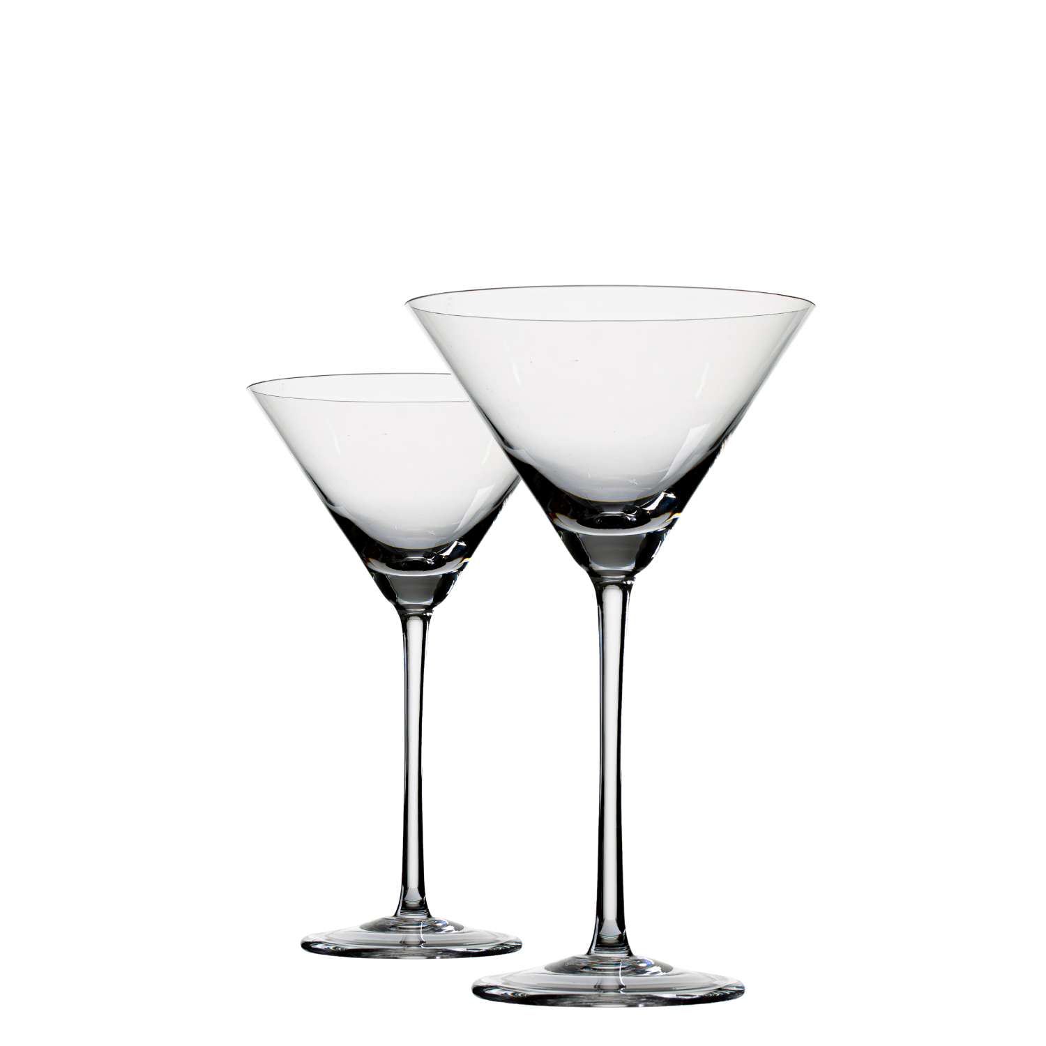 Jogo de 2 Taças de Cristal para Dry Martini Mozart Crystal By Frederico Strauss - 190ml - Sinfonia