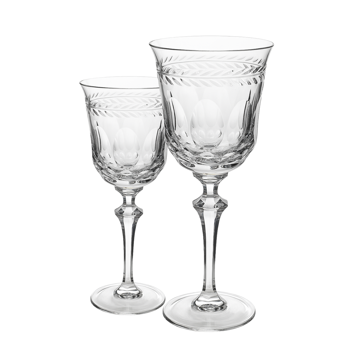 Jogo de 2 Taças de Cristal para Água Mozart Crystal By Frederico Strauss - 350ml - Serenata 17