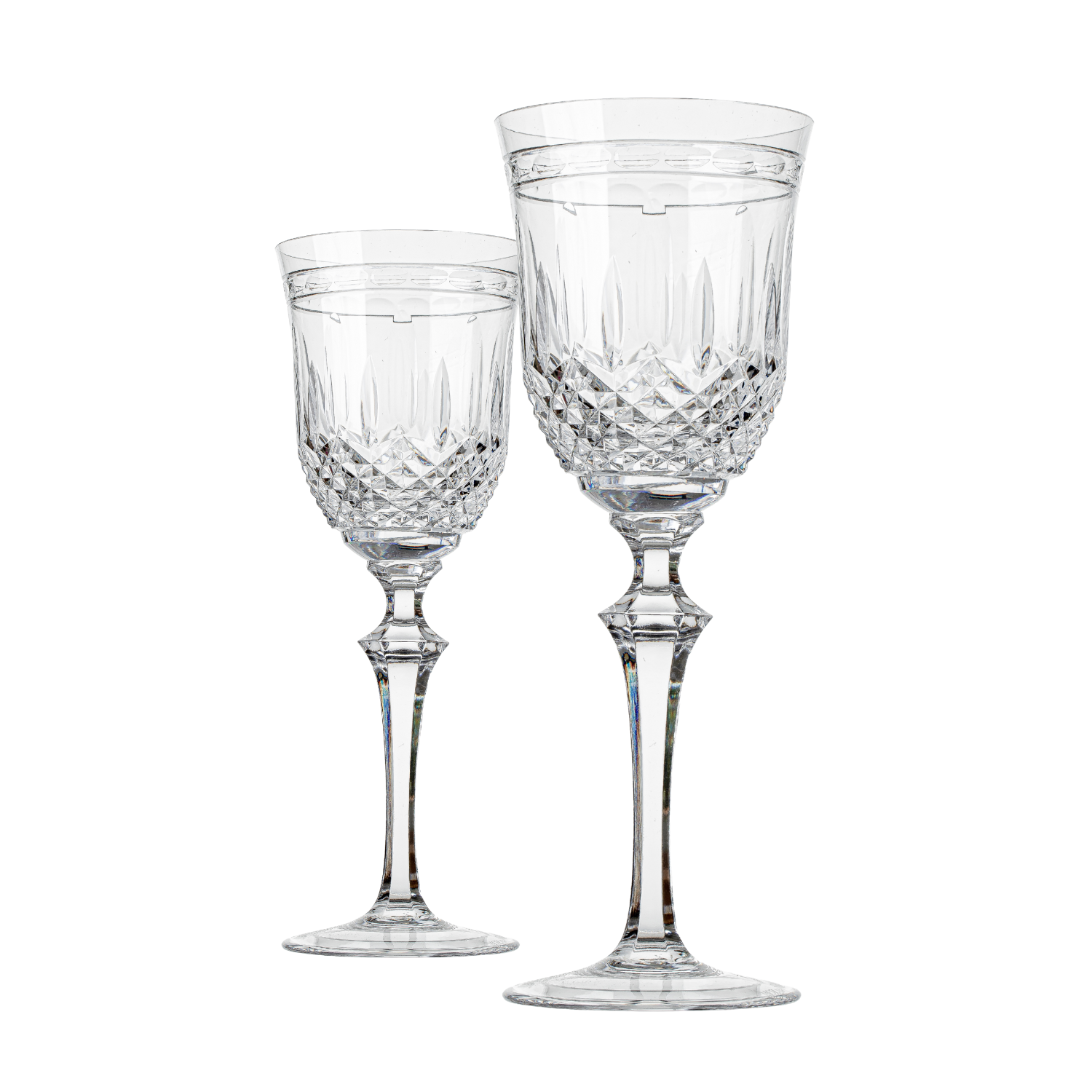 Jogo de 2 Taças de Cristal para Água Mozart Crystal By Frederico Strauss - 350ml - Serenata 68