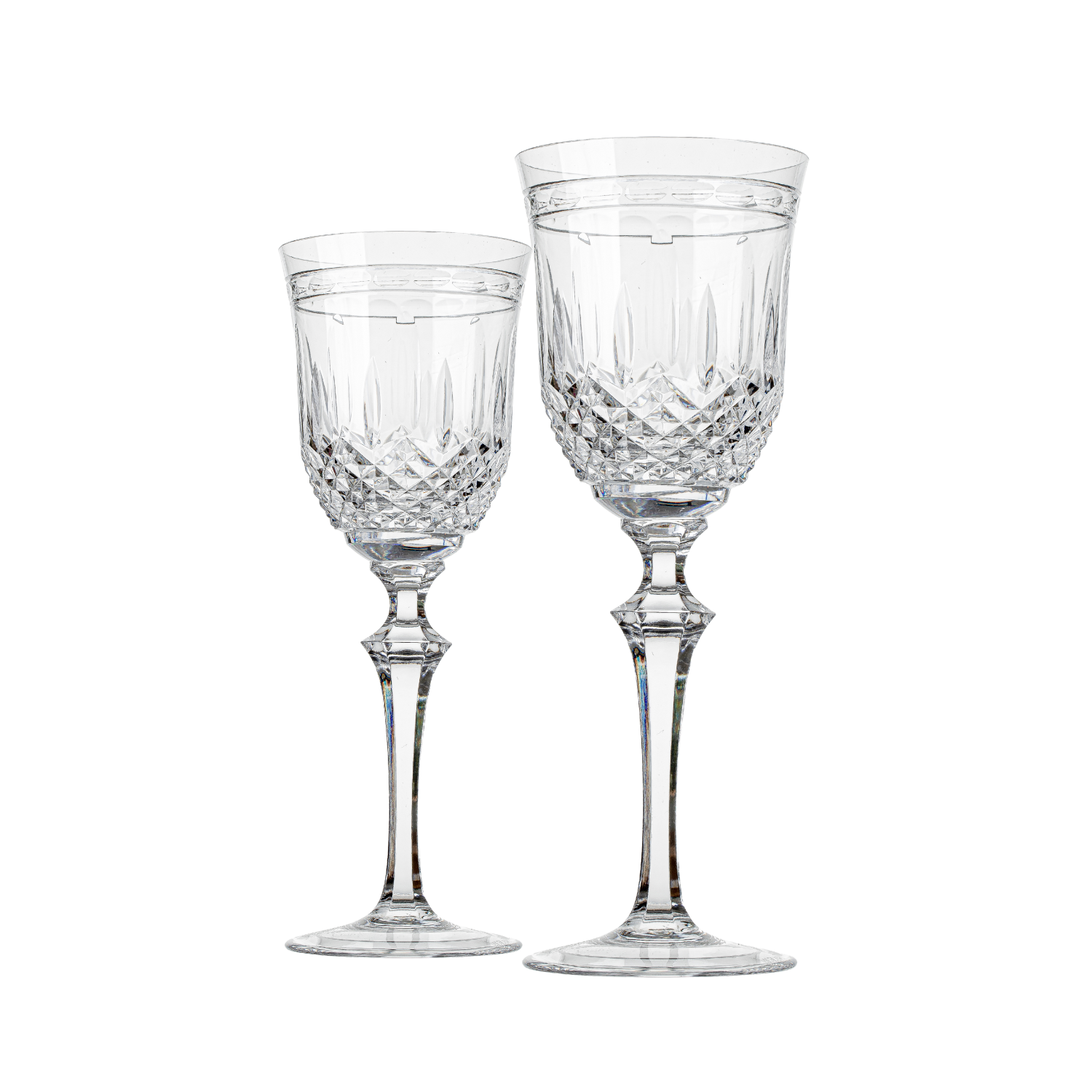 Jogo de 2 Taças de Cristal para Vinho Tinto Mozart Crystal By Frederico Strauss - 250ml - Serenata 68