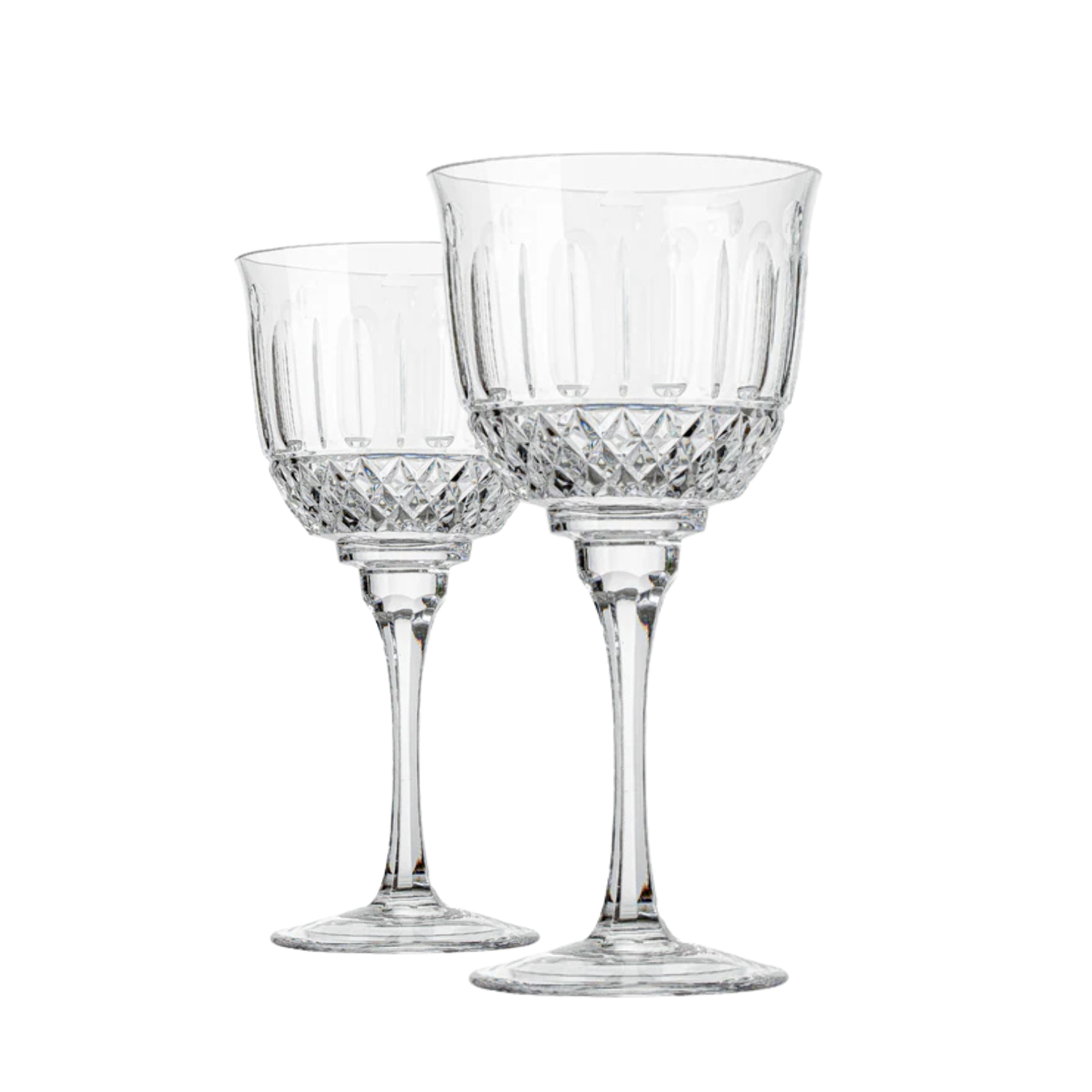 Jogo de 2 Taças de Cristal para Vinho Branco Mozart Crystal By Frederico Strauss - 280ml - Sonata 69