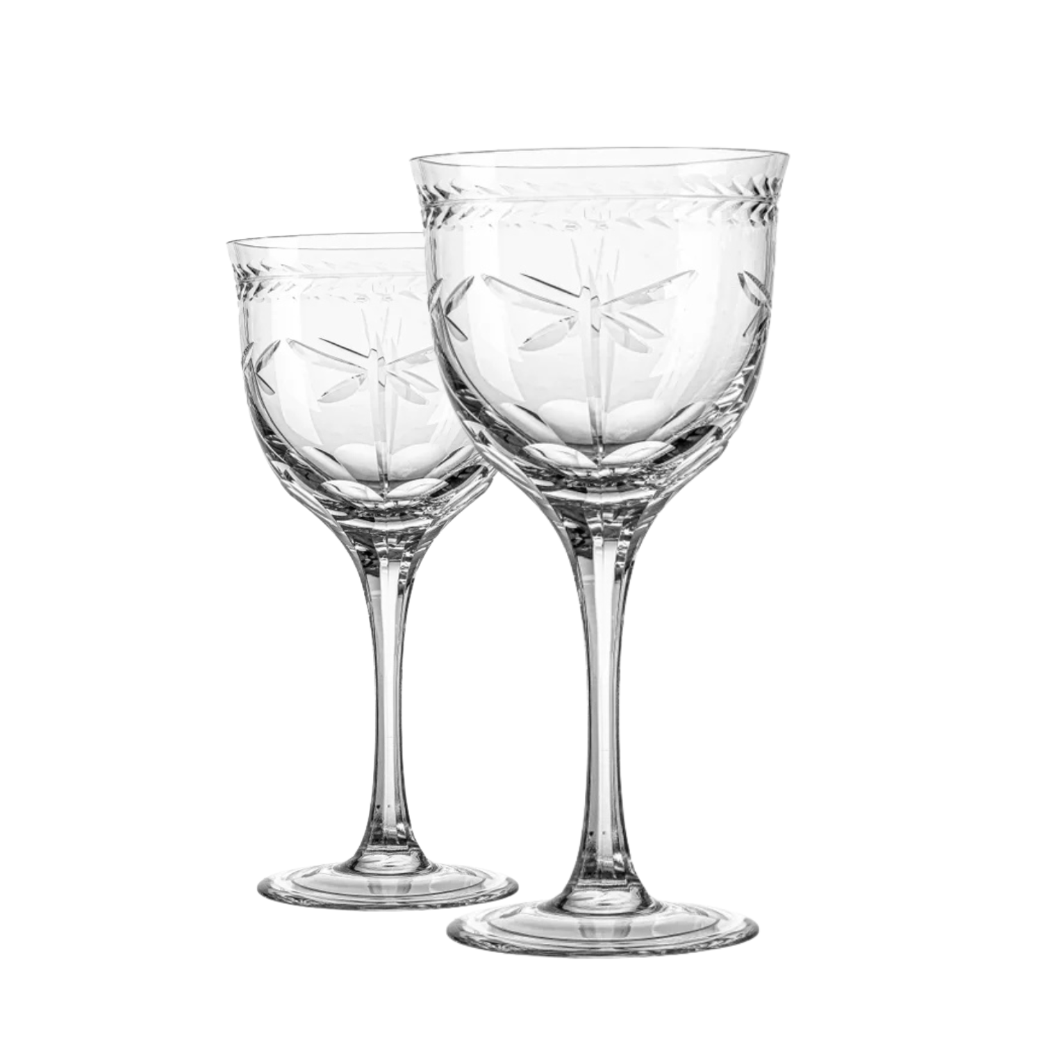 Jogo de 2 Taças de Cristal para Vinho Branco Mozart Crystal By Frederico Strauss - 280ml - Sonata 87