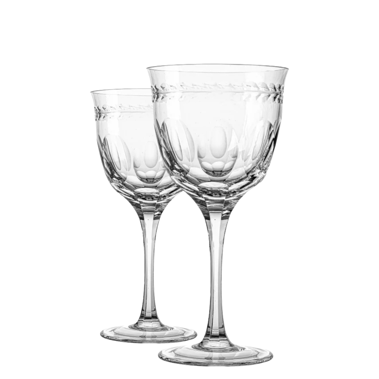 Jogo de 2 Taças de Cristal para Vinho Tinto Mozart Crystal By Frederico Strauss - 300ml - Sonata 17