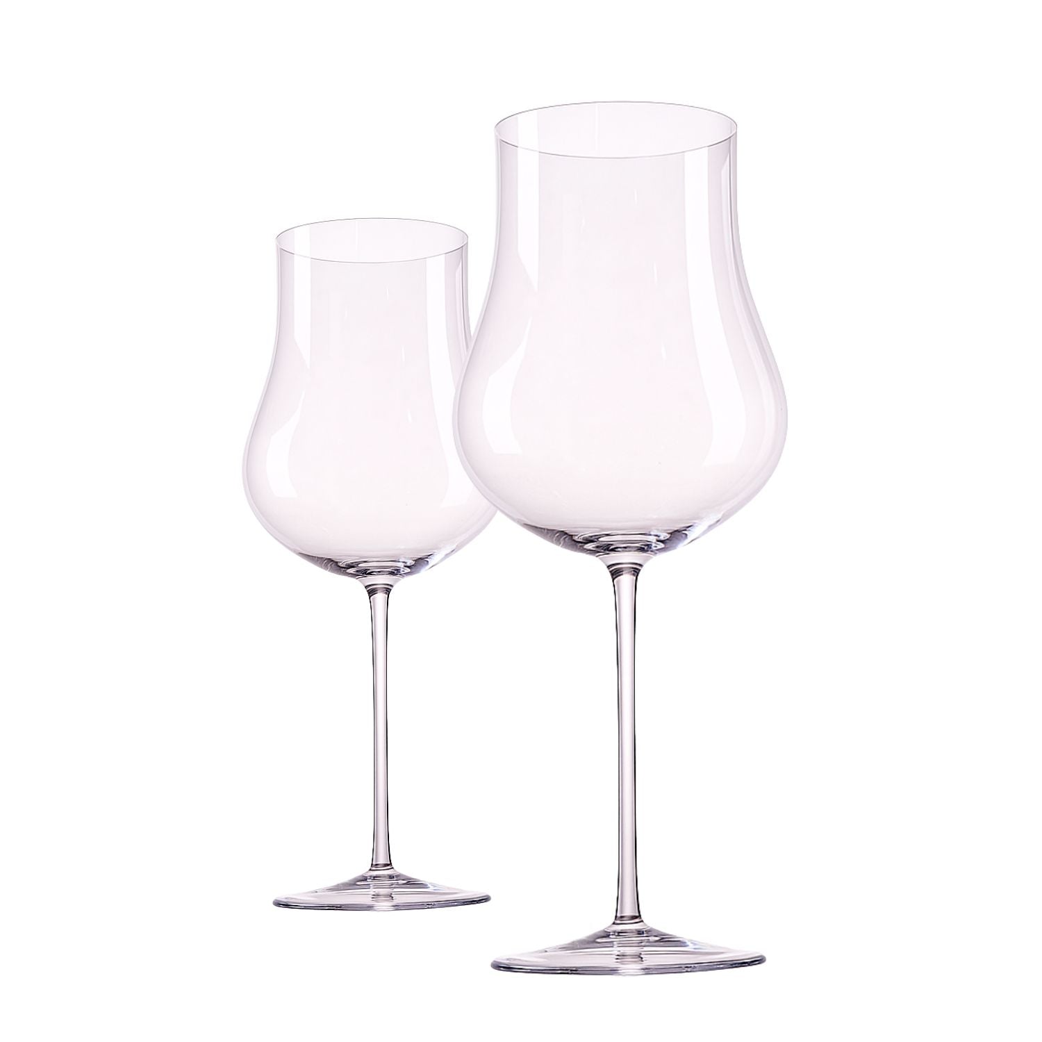 Jogo de 2 Taças de Cristal Barolo para Vinho Tinto Mozart Crystal By Frederico Strauss - 380ml - Europa