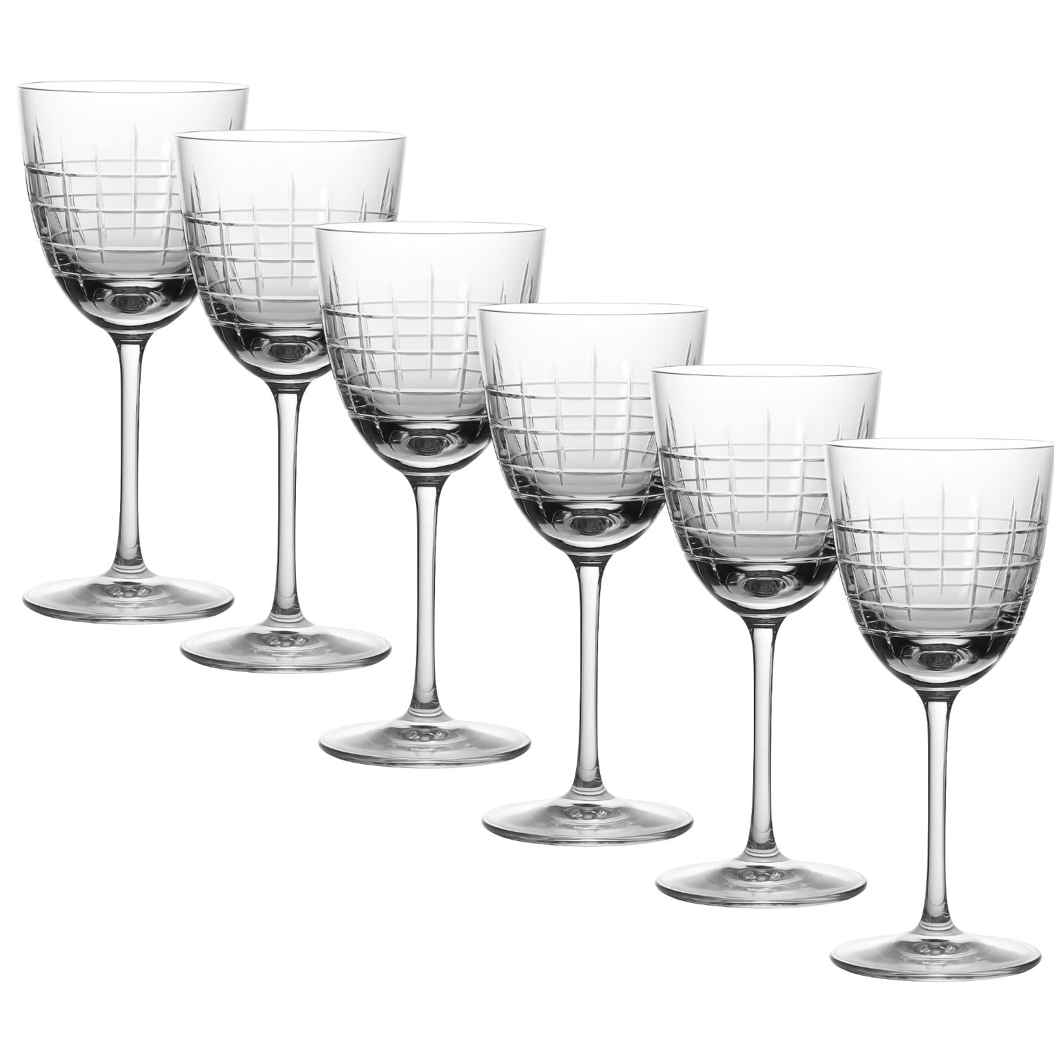 Jogo de 6 Taças de Cristal para Água Mozart Crystal By Frederico Strauss - 500ml - Country Club 30