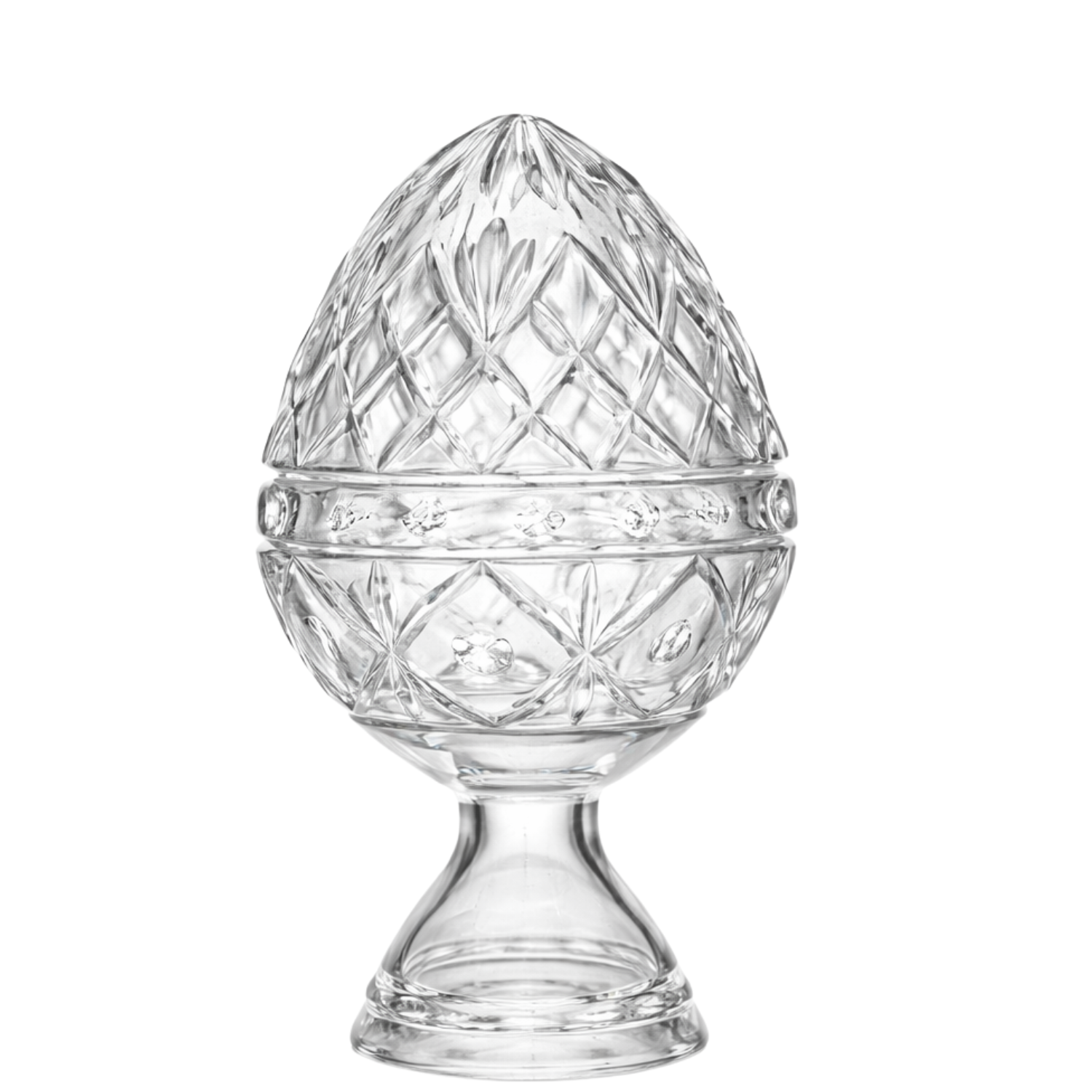 Pinha de Cristal Decorativa Mozart Crystal By Frederico Strauss - Grande