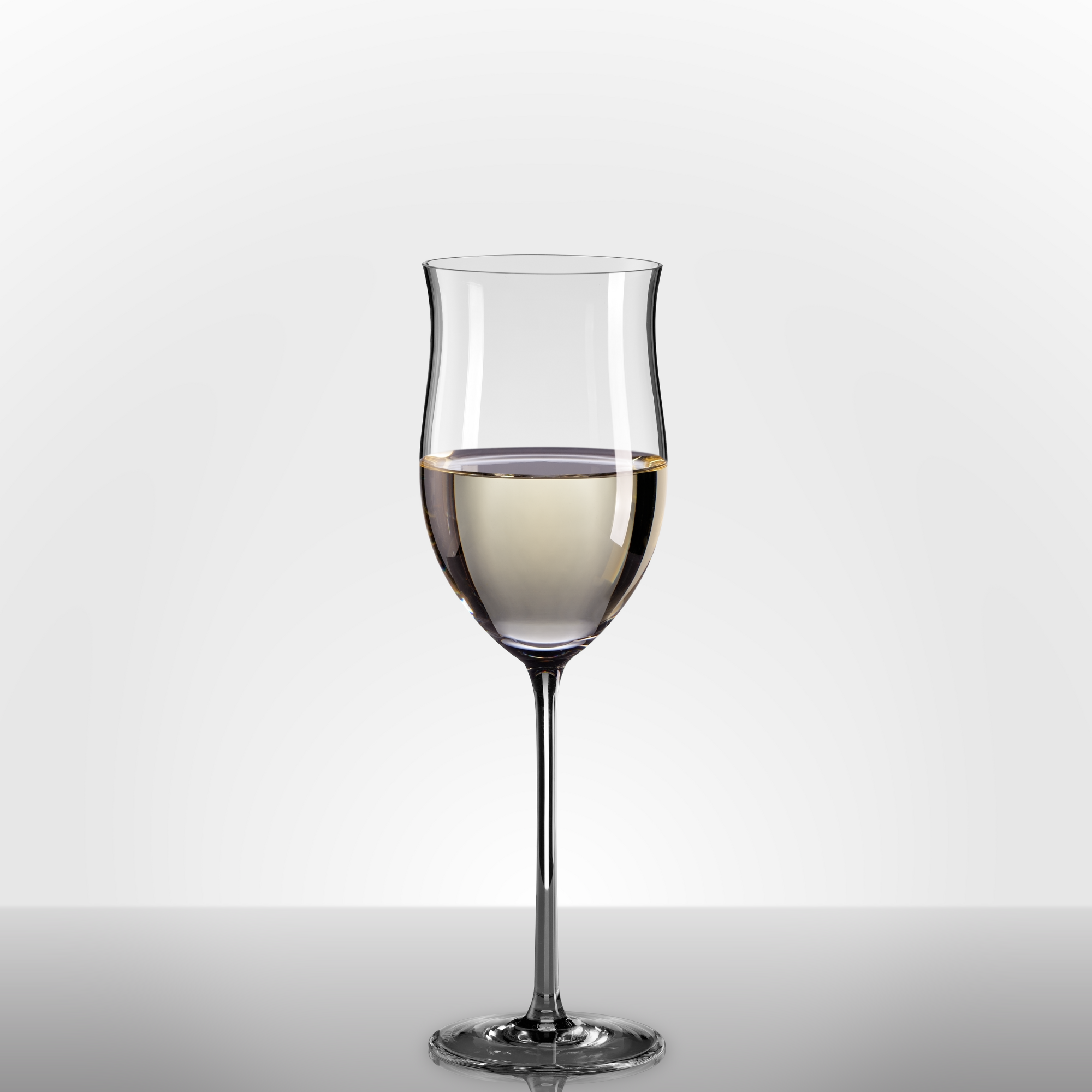 Jogo de 6 Taças de Cristal Riesling para Vinho Branco Mozart Crystal By Frederico Strauss