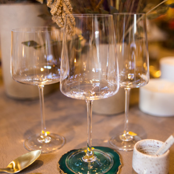 Jogo de 2 Taças de Cristal para Gin Mozart Crystal By Frederico Strauss - 500ml - Amaité Praia