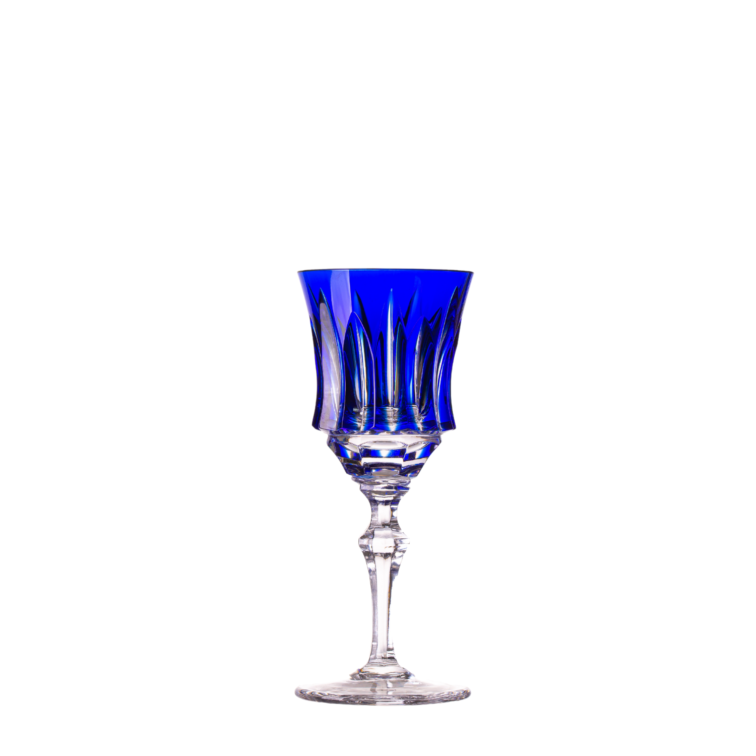 Taça de Cristal Flauta Vivaldi para Licor Overlay Mozart Crystal By Frederico Strauss - 70ml - Flauta 66