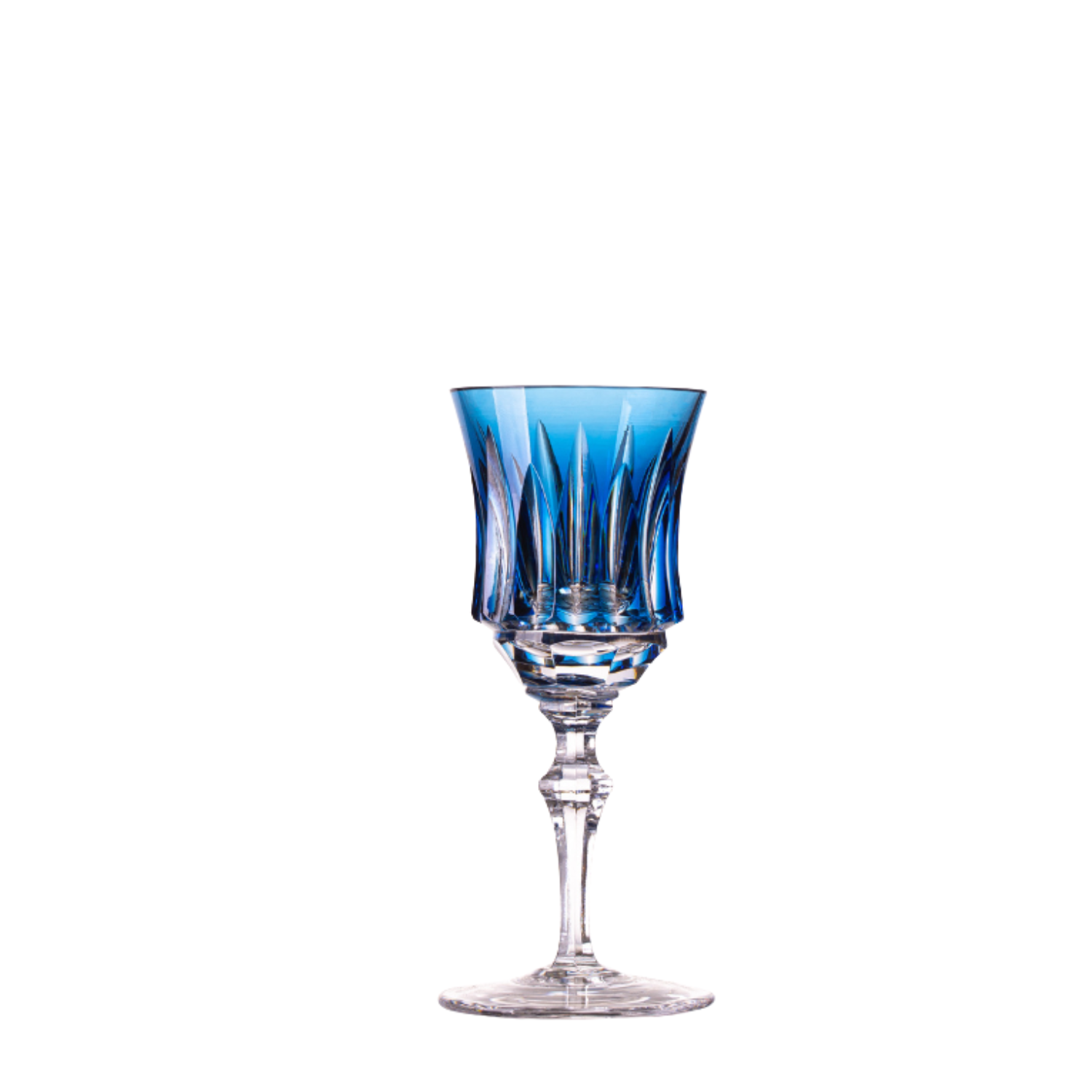 Taça de Cristal Flauta Vivaldi para Licor Overlay Mozart Crystal By Frederico Strauss - 70ml - Flauta 66