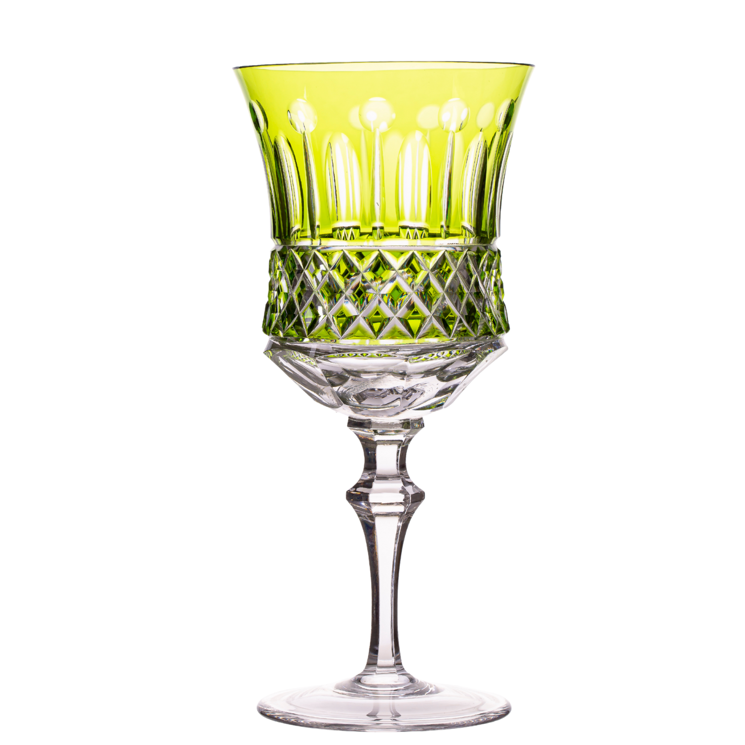 Taça de Cristal para Água Overlay Mozart Crystal By Frederico Strauss - 360ml - Flauta 69