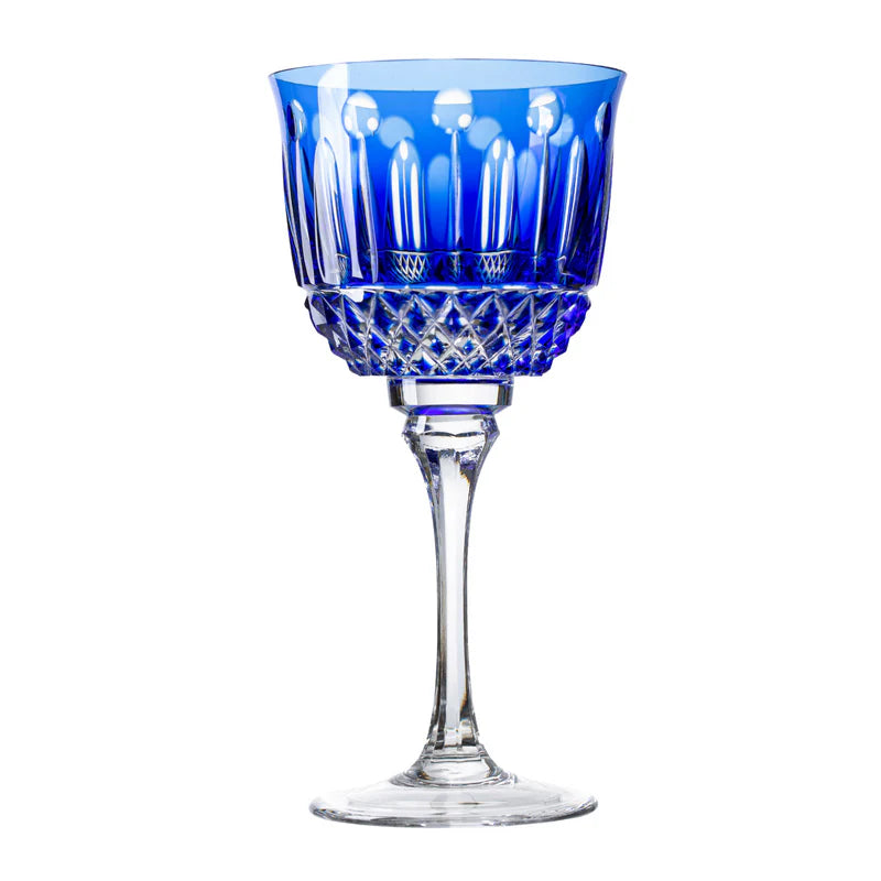 Taça de Cristal para Água Overlay Mozart Crystal By Frederico Strauss - 400ml - Sonata 69