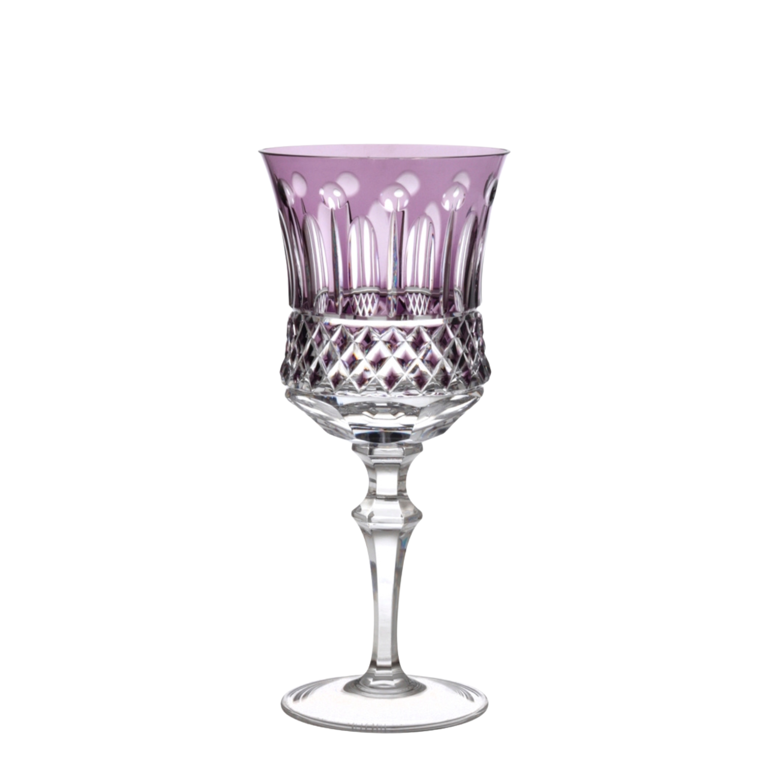 Taça de Cristal para Vinho Branco Overlay Mozart Crystal By Frederico Strauss - 270ml - Flauta 69