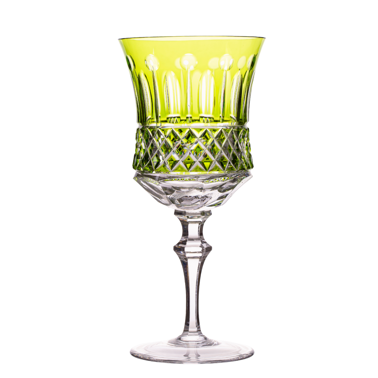 Taça de Cristal para Vinho Tinto Overlay Mozart Crystal By Frederico Strauss - 345ml - Flauta 69