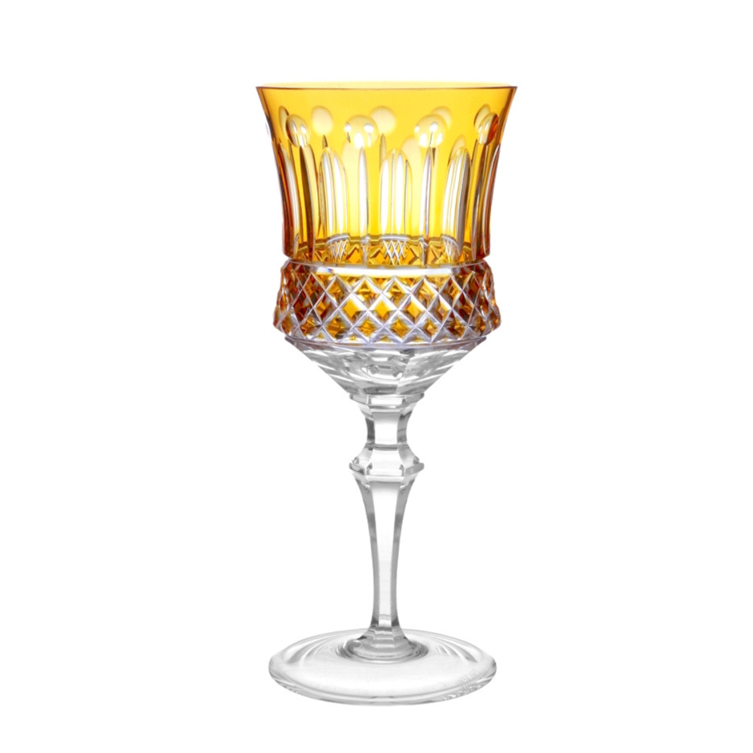 Taça de Cristal para Vinho Tinto Overlay Mozart Crystal By Frederico Strauss - 345ml - Flauta 69