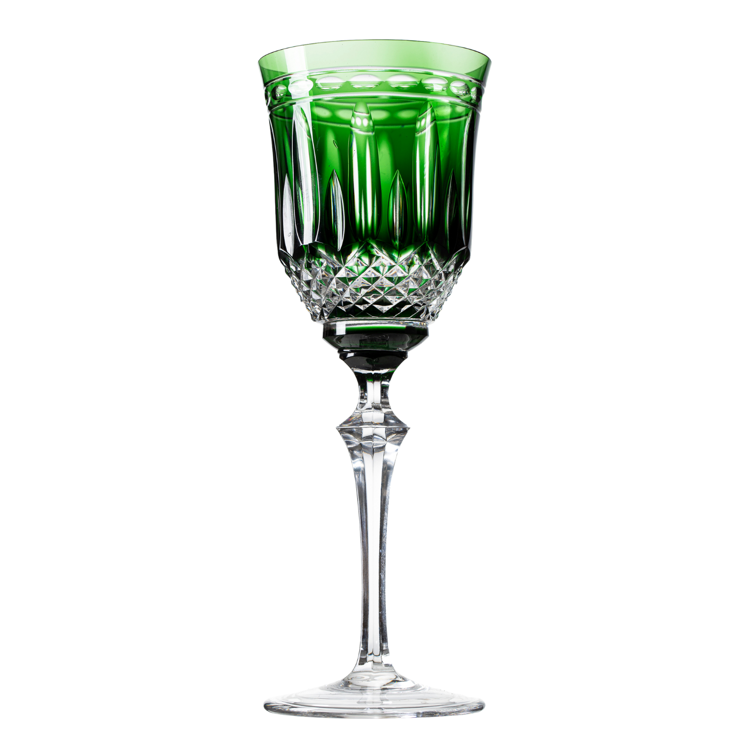 Taça de Cristal para Água Overlay Mozart Crystal By Frederico Strauss - 350ml - Serenata 68