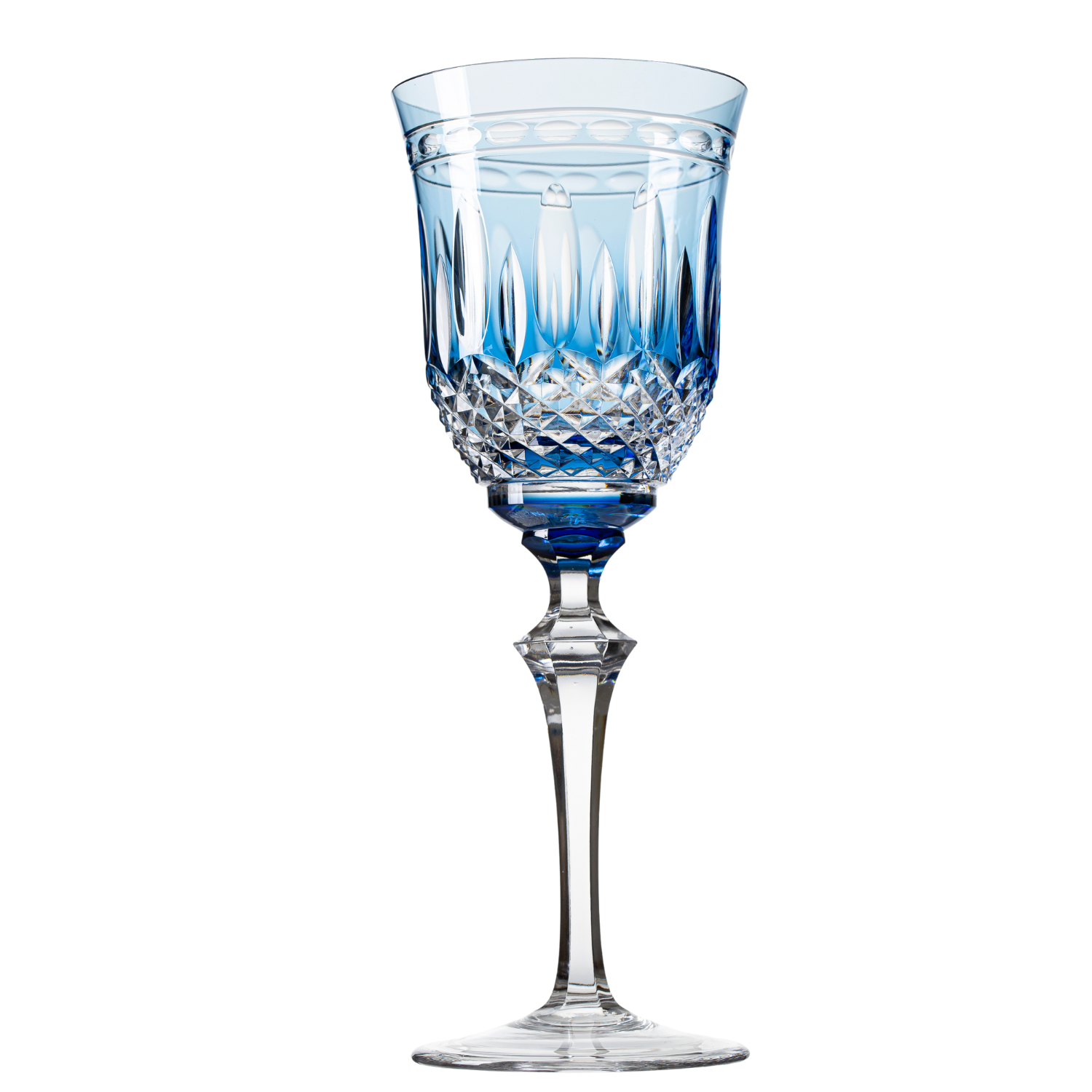Taça de Cristal para Água Overlay Mozart Crystal By Frederico Strauss - 350ml - Serenata 68