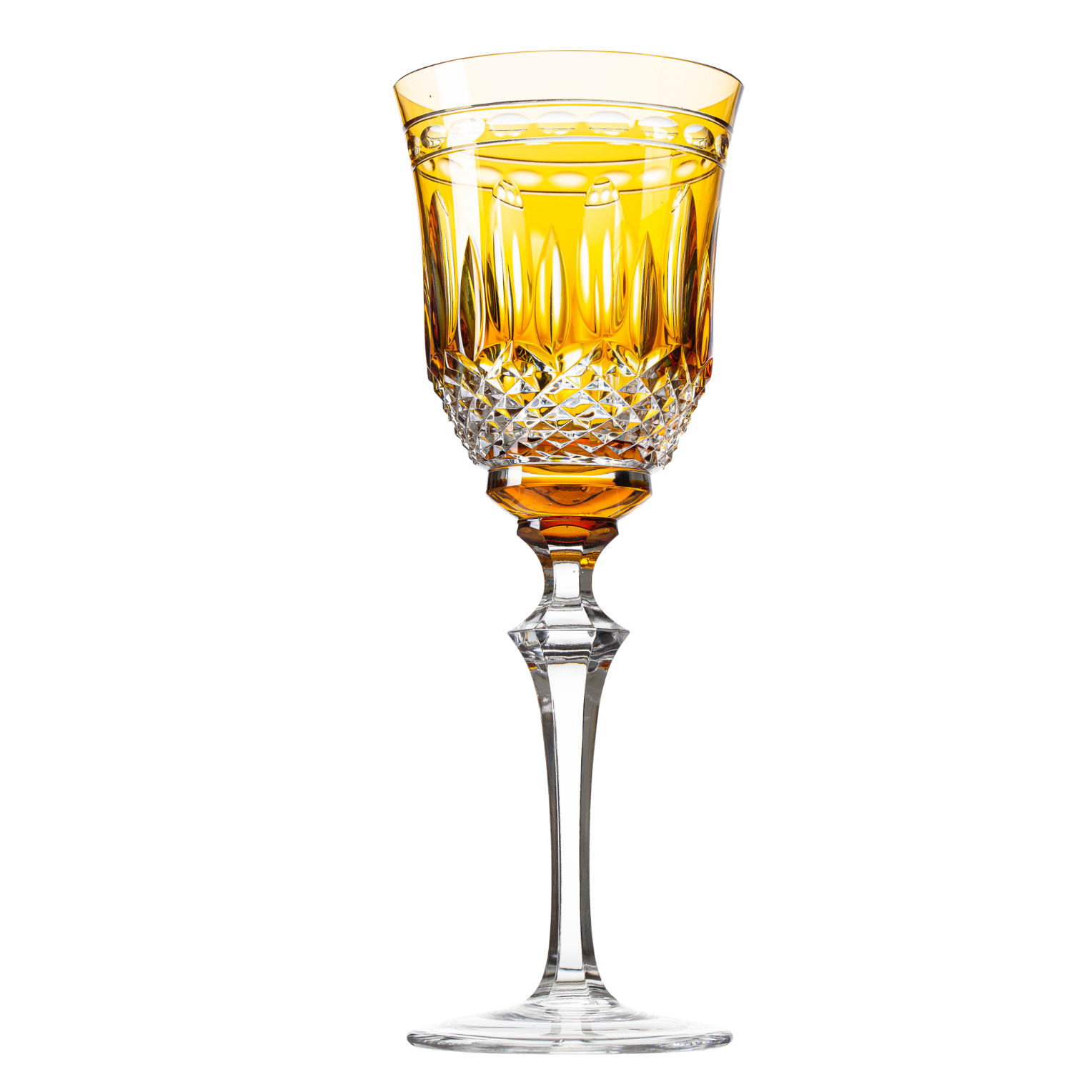 Taça de Cristal para Água Overlay Mozart Crystal By Frederico Strauss - 350ml - Serenata 68