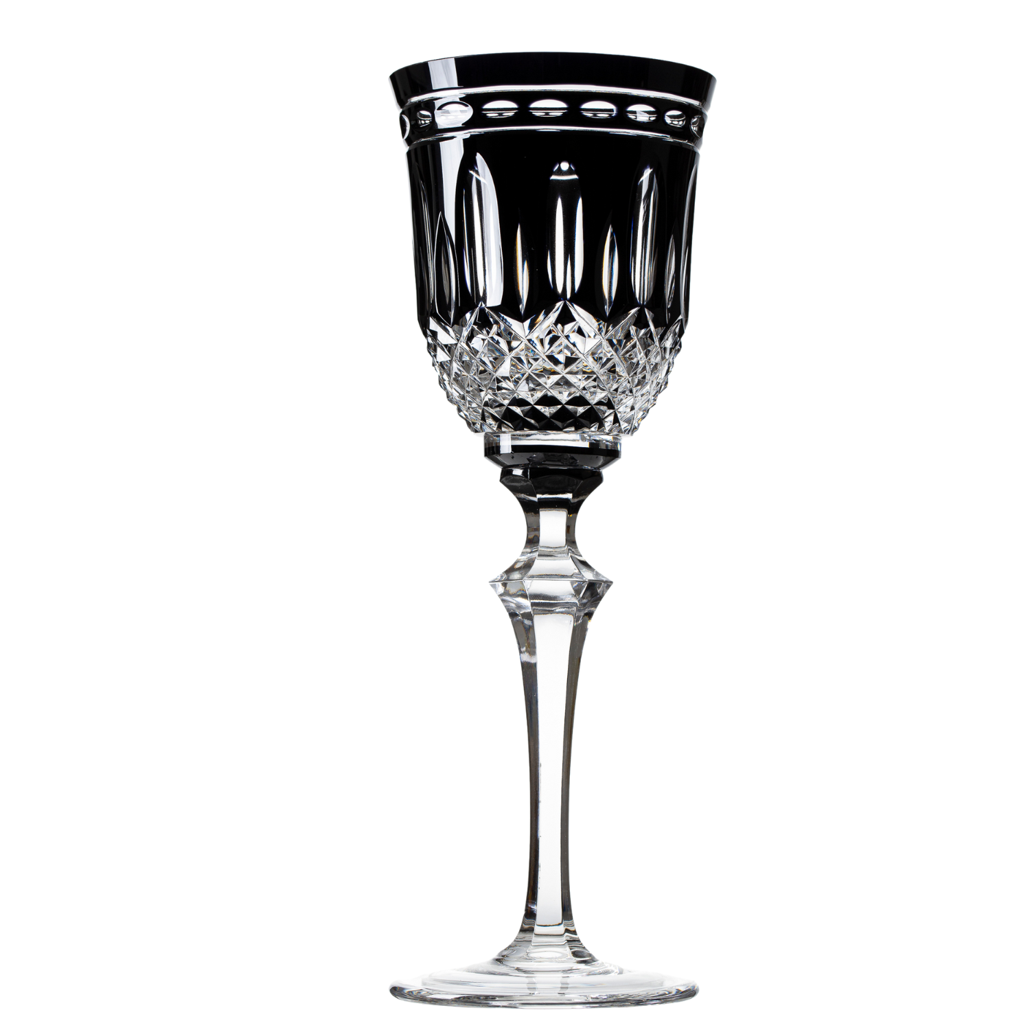 Taça de Cristal para Água Overlay Mozart Crystal By Frederico Strauss - 350ml - Serenata 68