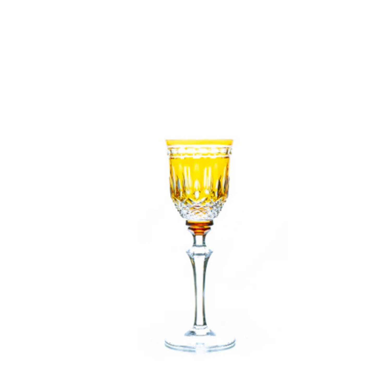 Taça de Cristal para Licor Overlay Mozart Crystal By Frederico Strauss - 80ml - Serenata 68