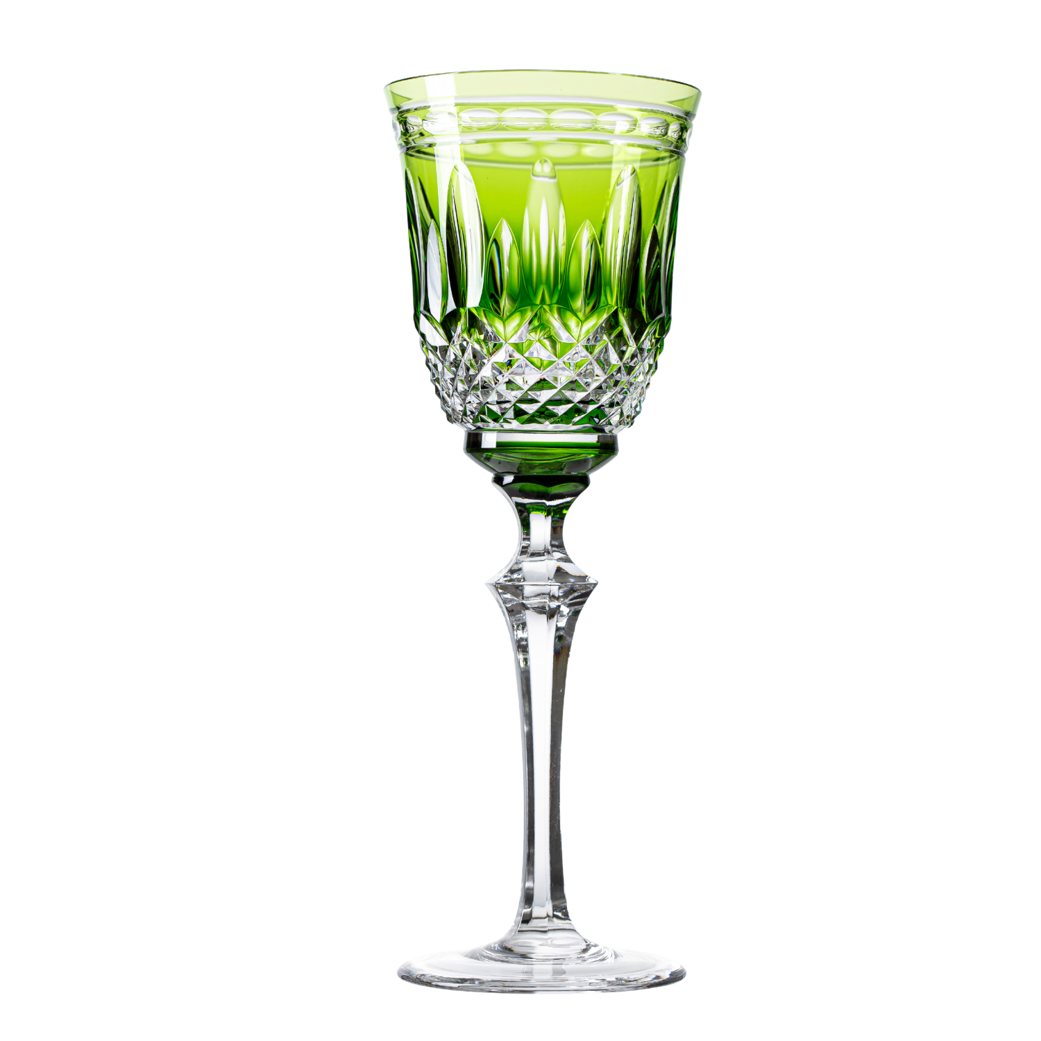 Taça de Cristal para Vinho Tinto Overlay Mozart Crystal By Frederico Strauss - 250ml - Serenata 68