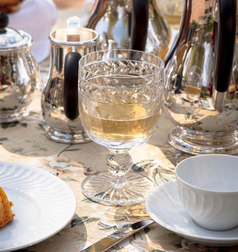 Taça de Cristal para Água Mozart Crystal By Frederico Strauss - 450ml - Laranjeiras