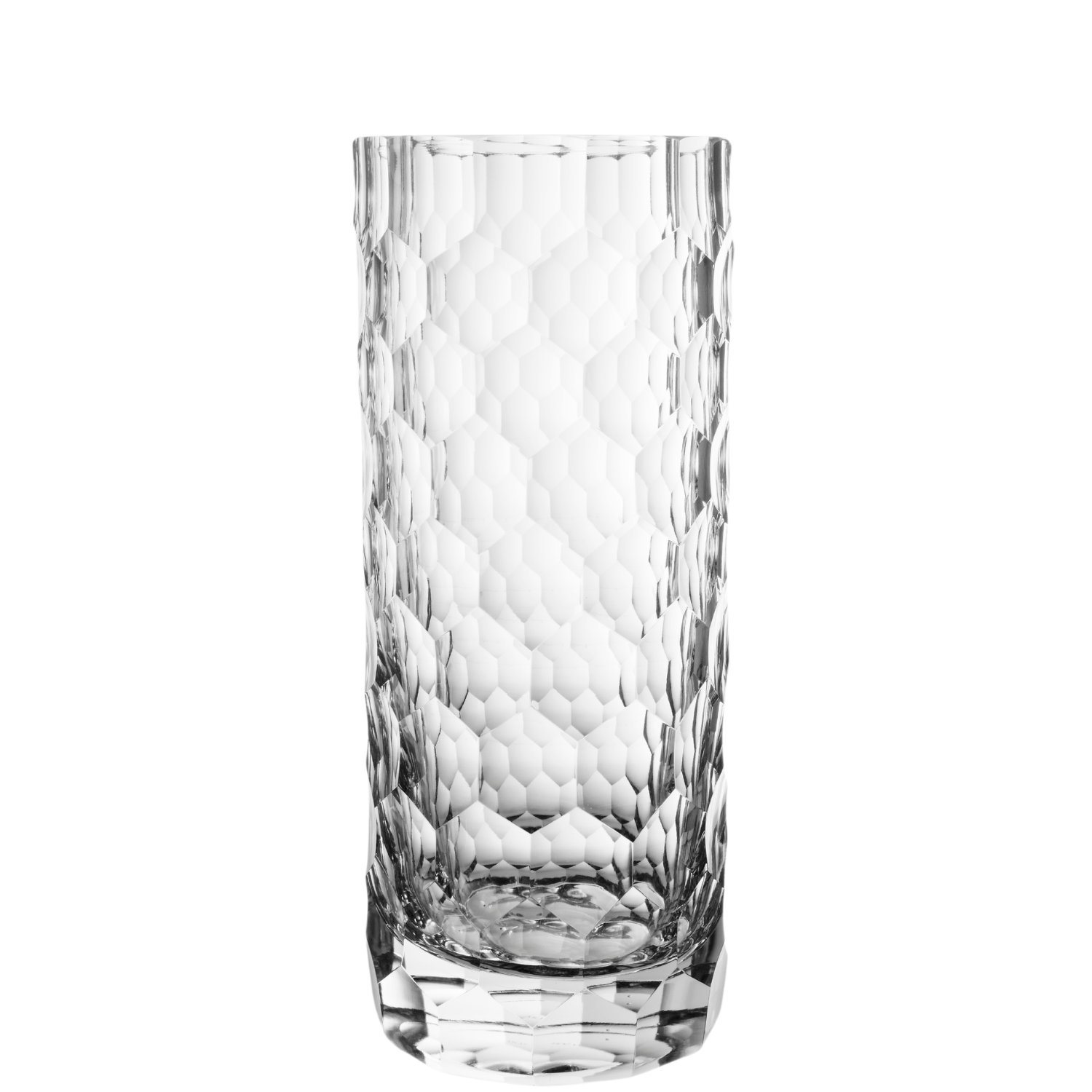 Vaso de Cristal Mozart Crystal By Frederico Strauss 30 cm - Cubista