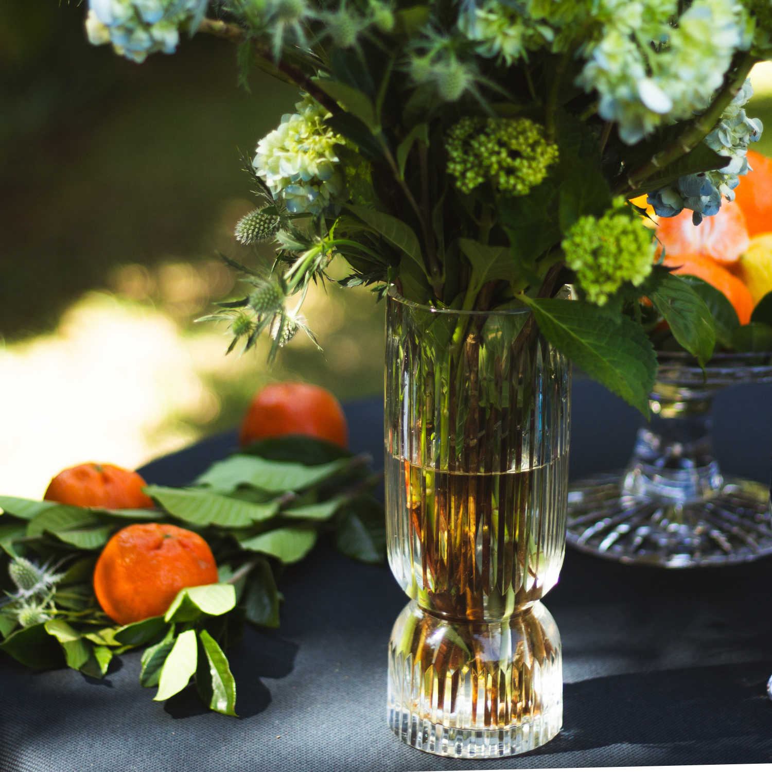 Vaso de Cristal Mozart Crystal By Frederico Strauss 24 cm - Lumen