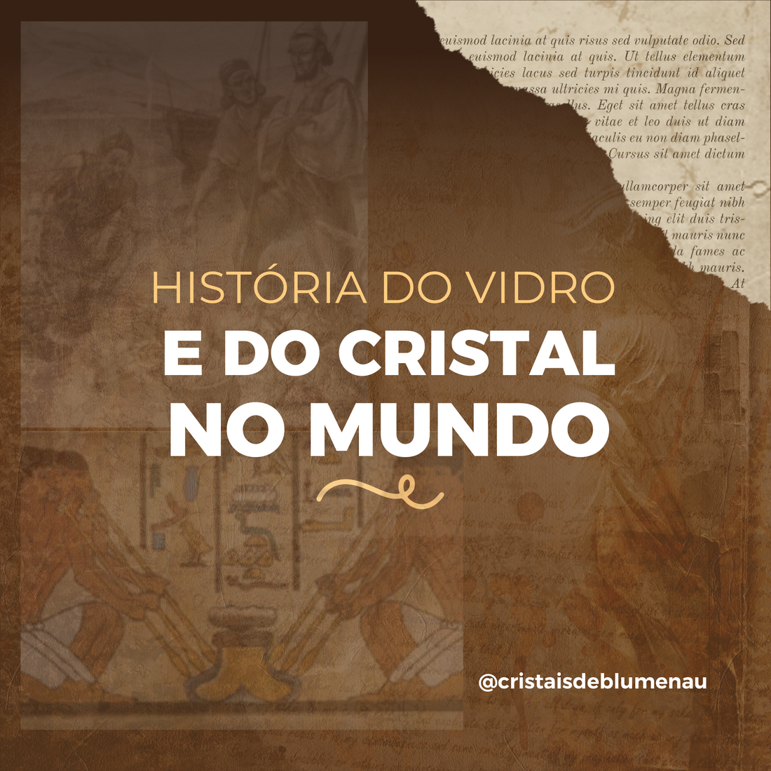 História do Vidro e do Cristal no mundo