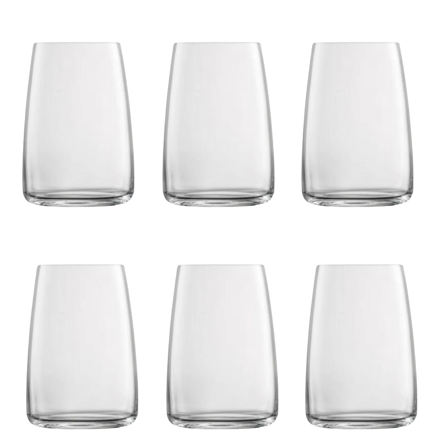 Jogo de 6 Copos de Cristal para Long Drink Mozart Crystal By Frederico Strauss - 500ml - Amaité Praia
