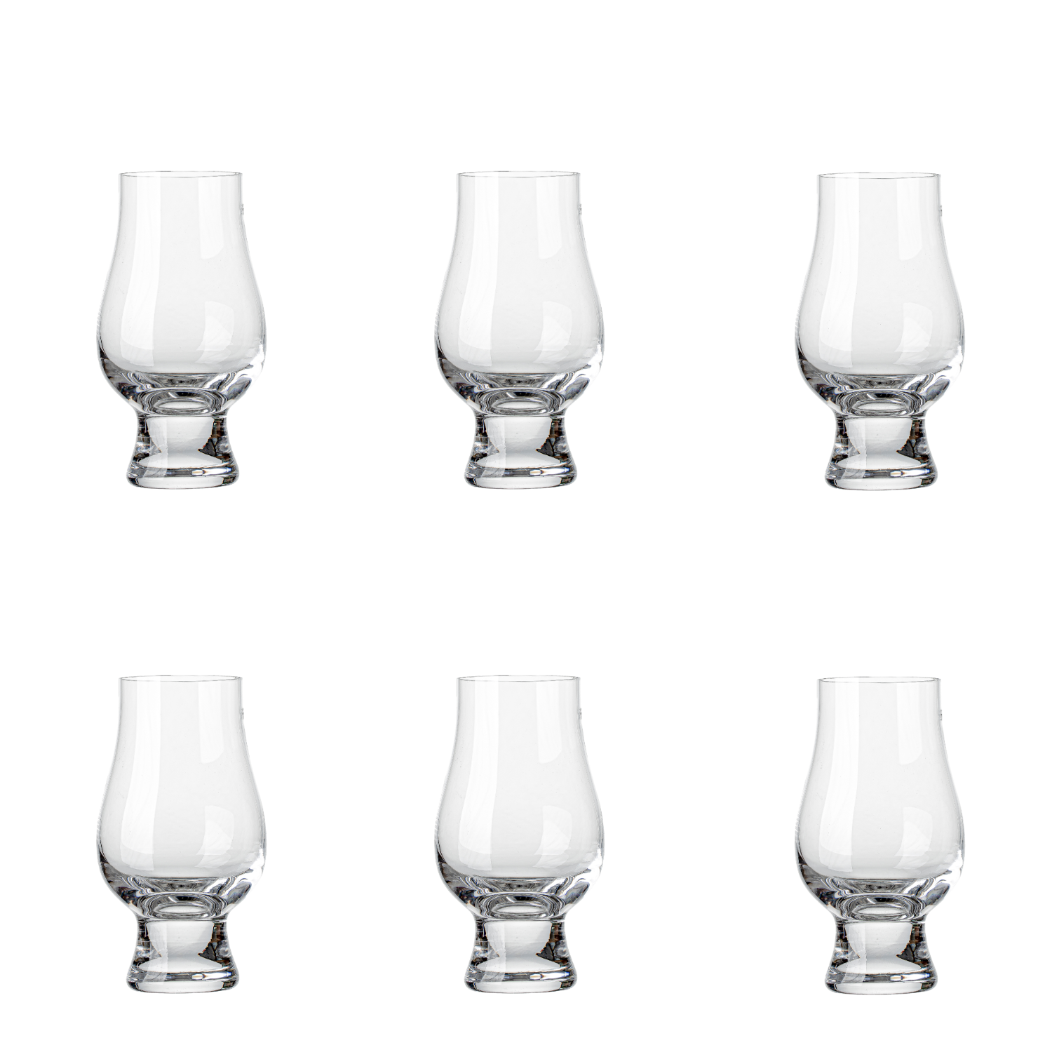 Jogo de 6 Copos de Cristal para Whisky Médio Mozart Crystal By Frederico Strauss - 300ml - Concerto
