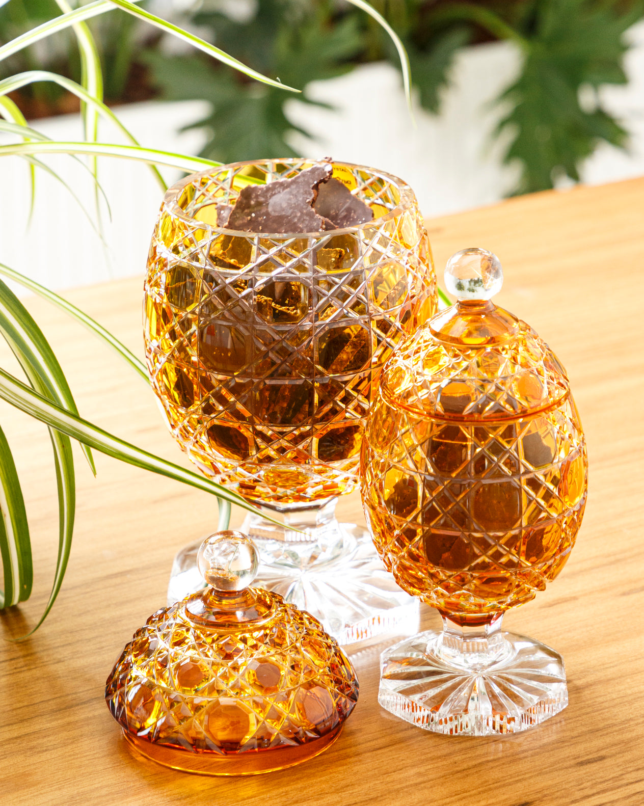 Ovo de Cristal Grande Mozart Crystal By Frederico Strauss - Casa de Bragança