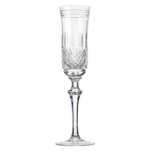 Jogo de 6 Taças de Cristal Serenata para Champagne com Caixa Presente Mozart Crystal By Frederico Strauss