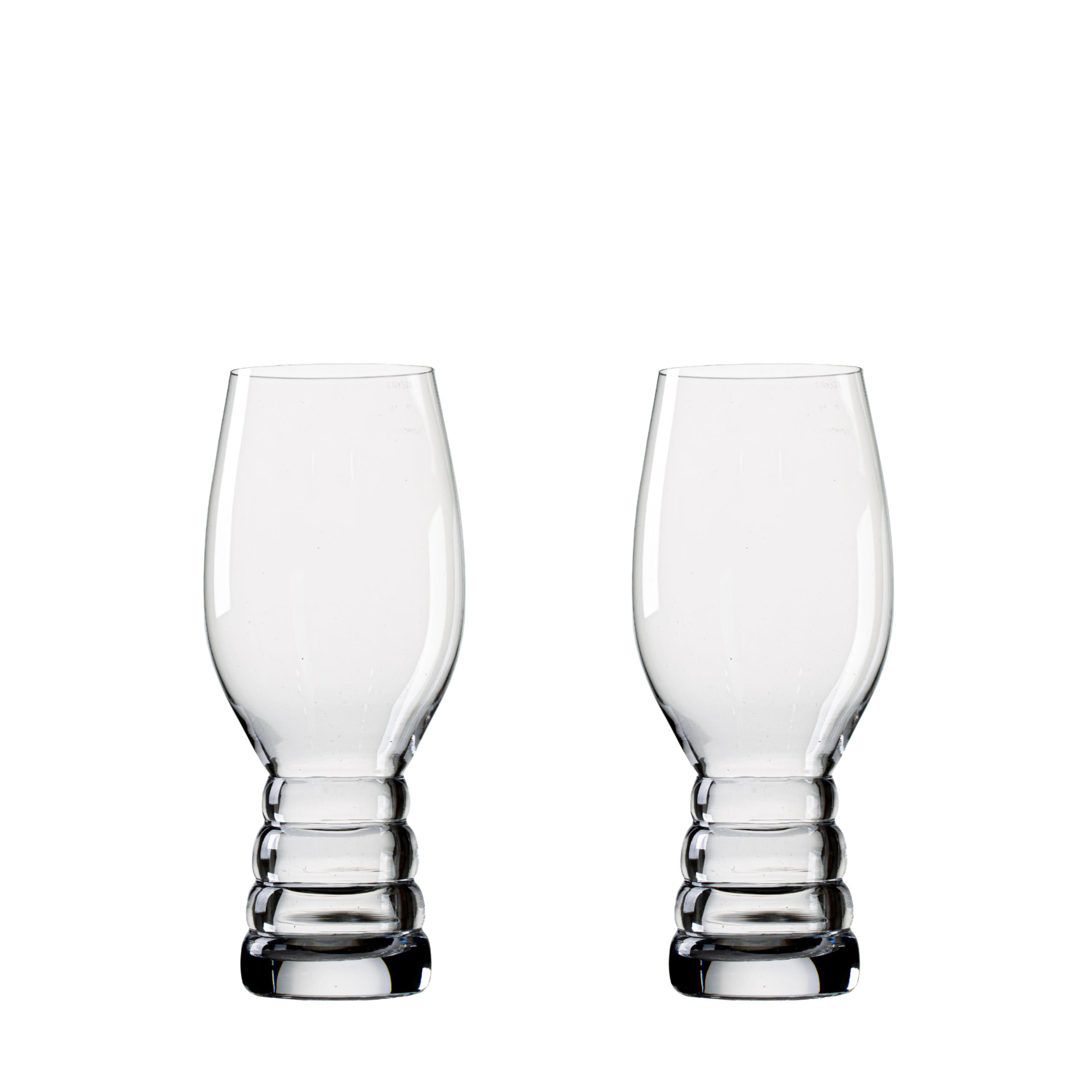 Jogo de 2 Tulipa IPA de Cristal Mozart Crystal By Frederico Strauss - 450ml - Cerveja