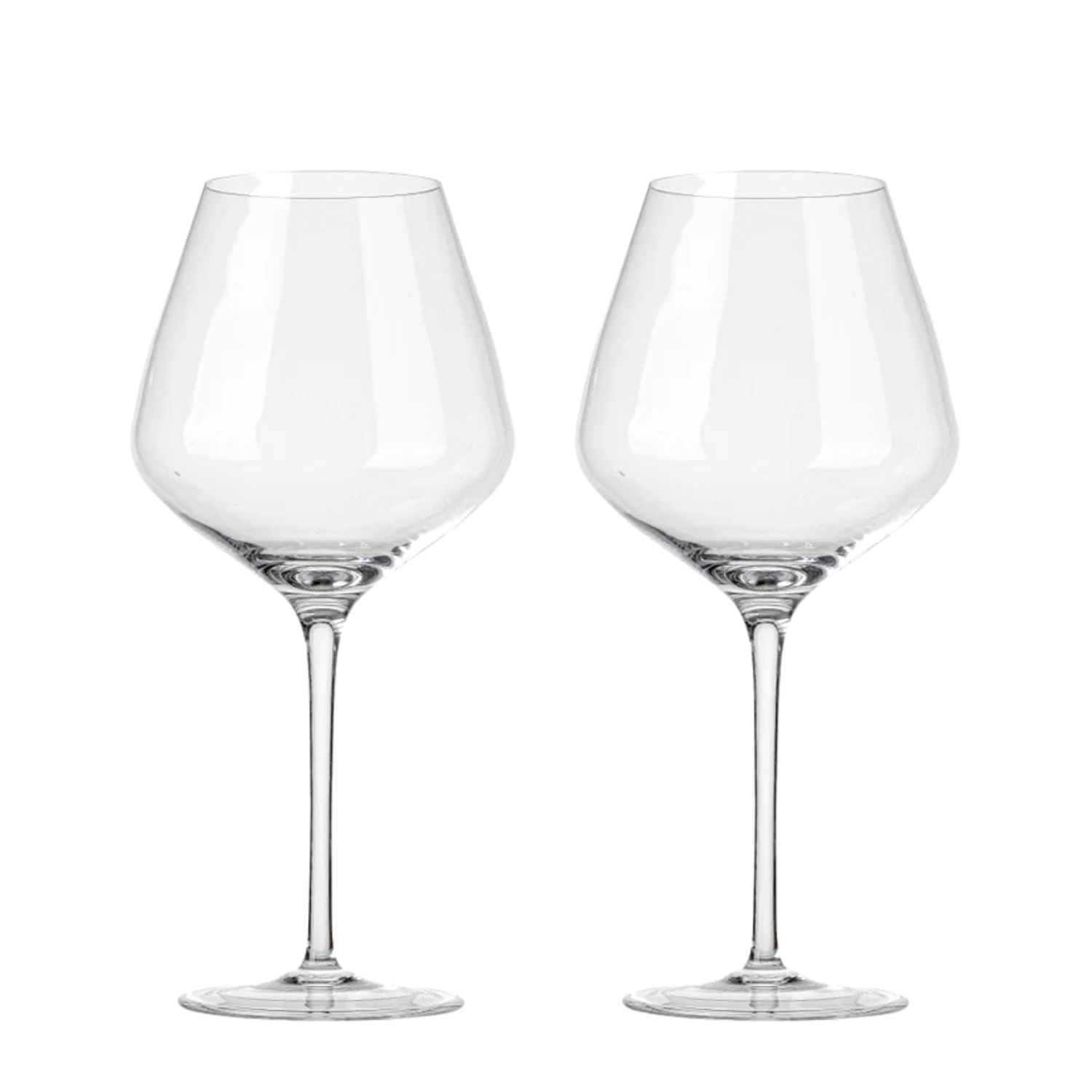 Jogo de 2 Taças de Cristal Lídio Carraro para Vinho Tinto Mozart Crystal By Frederico Strauss - 800ml - Concerto
