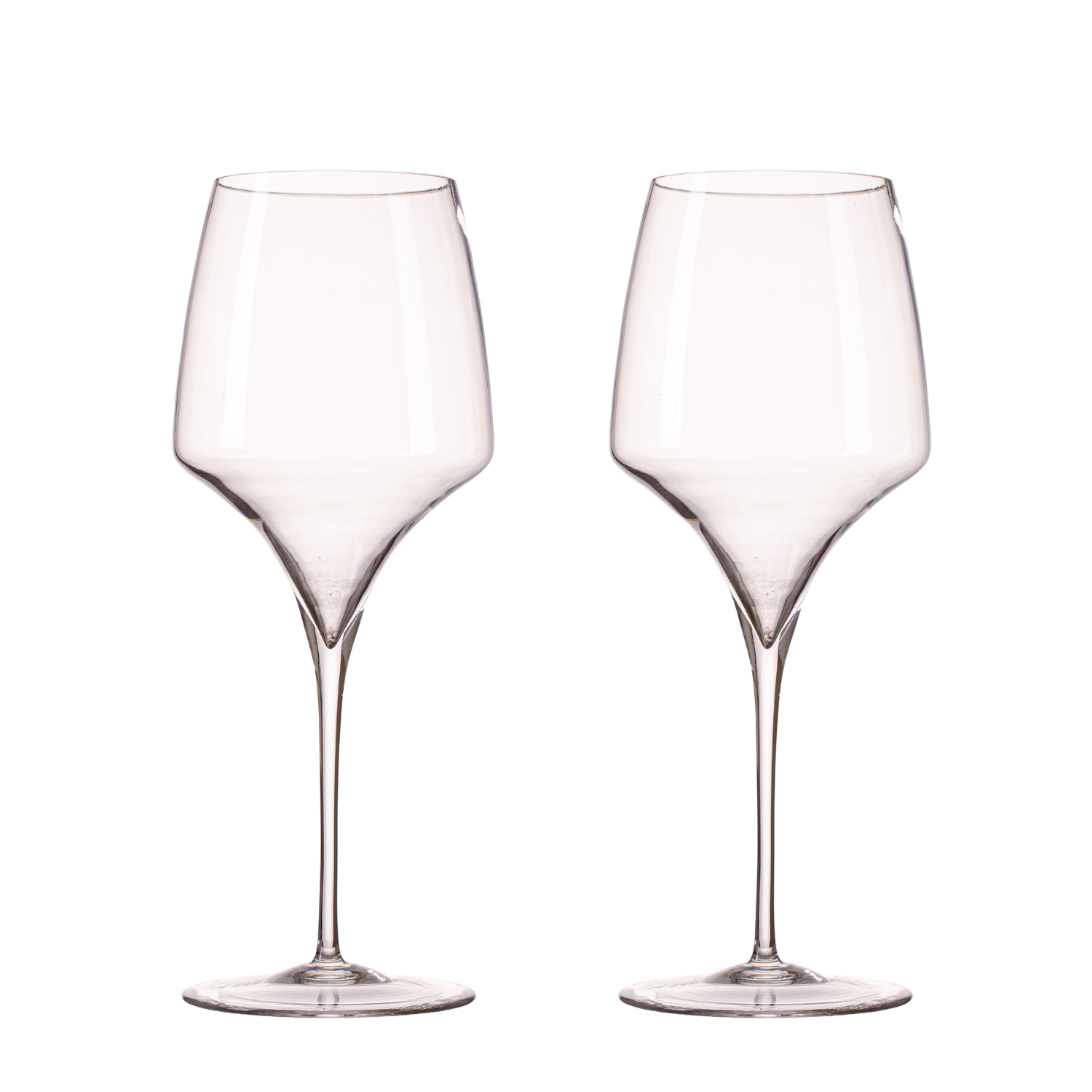 Jogo de 2 Taças de Cristal Montebello para Vinho Mozart Crystal By Frederico Strauss - 475ml - Concerto