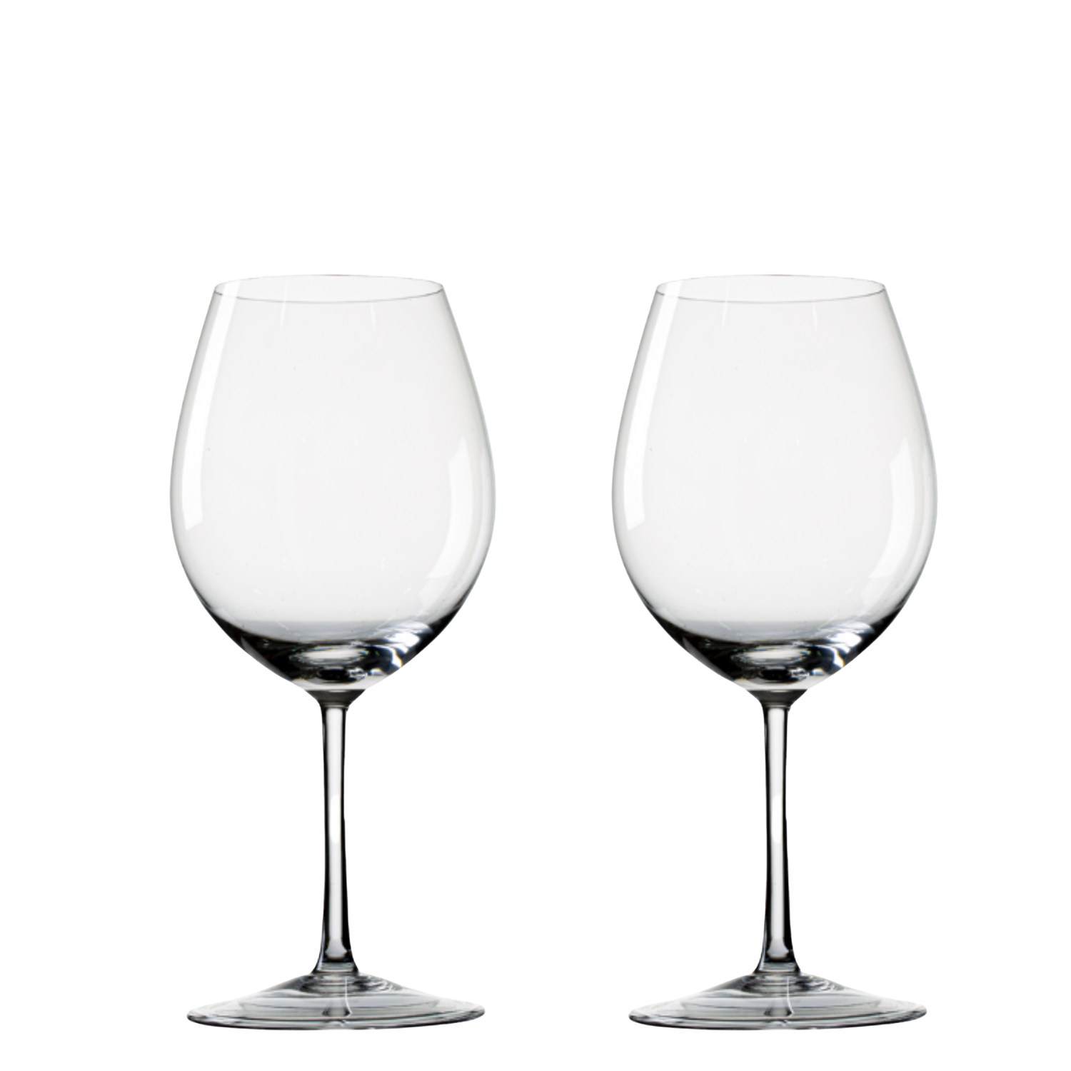 Jogo de 2 Taças de Cristal para Vinho Cabernet Mozart Crystal By Frederico Strauss - 705ml - Concerto