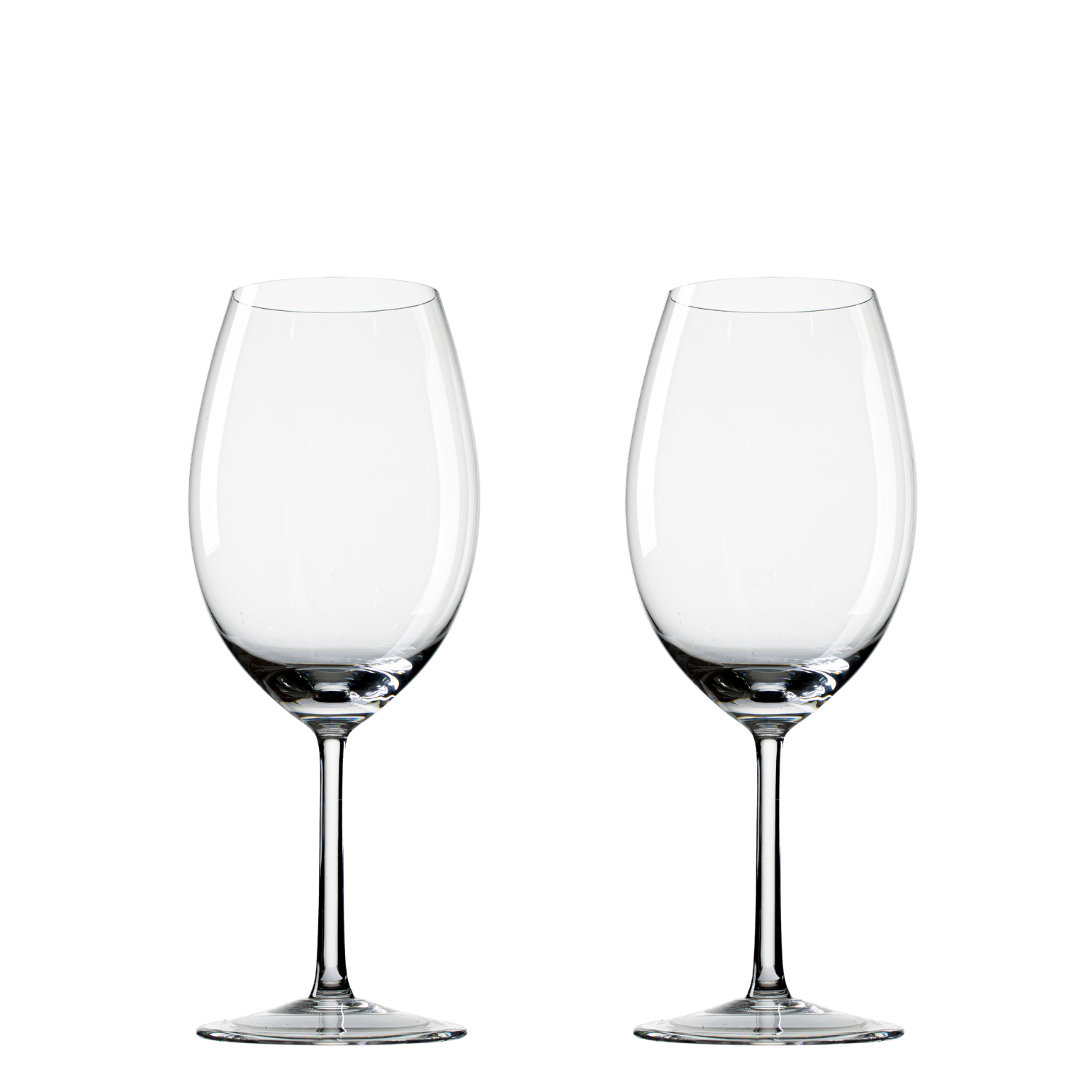 Jogo de 2 Taças de Cristal Malbec para Vinho Tinto Mozart Crystal By Frederico Strauss - 620ml - Sinfonia