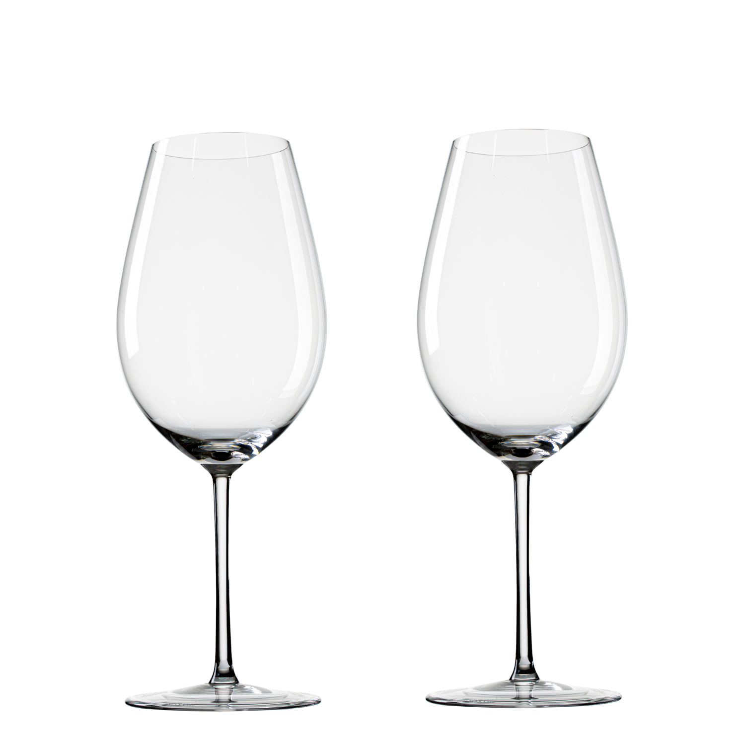 Jogo de 2 Taças de Cristal Bordeaux II Grand Cru para Vinho Mozart Crystal By Frederico Strauss - 850ml - Sinfonia