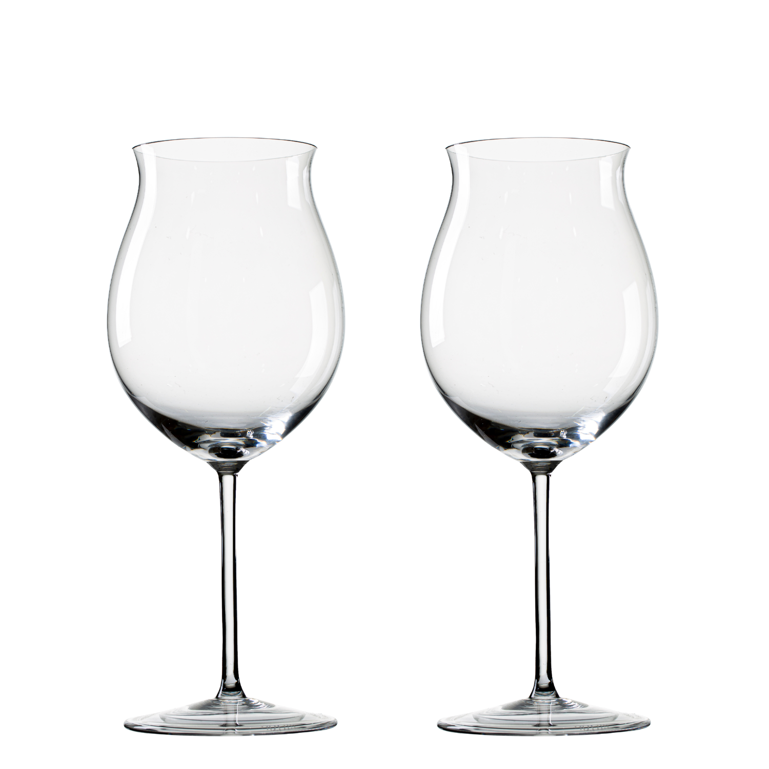 Jogo de 2 Taças de Cristal Bourgogne para Vinho Tinto Mozart Crystal By Frederico Strauss - 735ml - Sinfonia