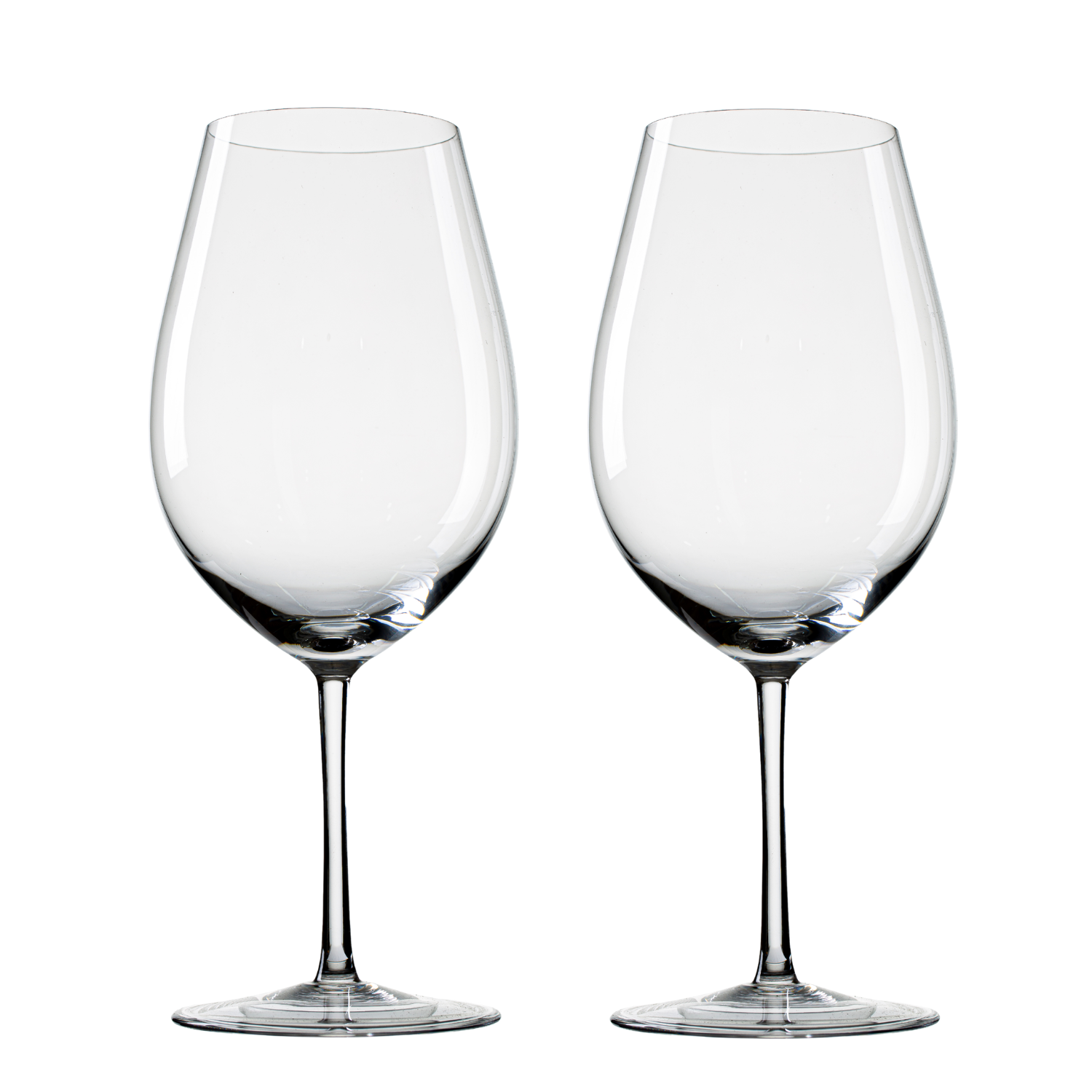 Jogo de 2 Taças de Cristal Vivaldi Pétrus para Vinho Tinto Mozart Crystal By Frederico Strauss - 1230ml - Sinfonia
