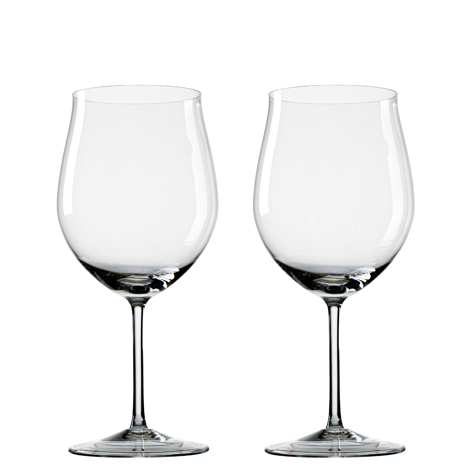 Jogo de 2 Taças de Cristal Romanée Conti para Vinho Mozart Crystal By Frederico Strauss - 1050ml - Sinfonia
