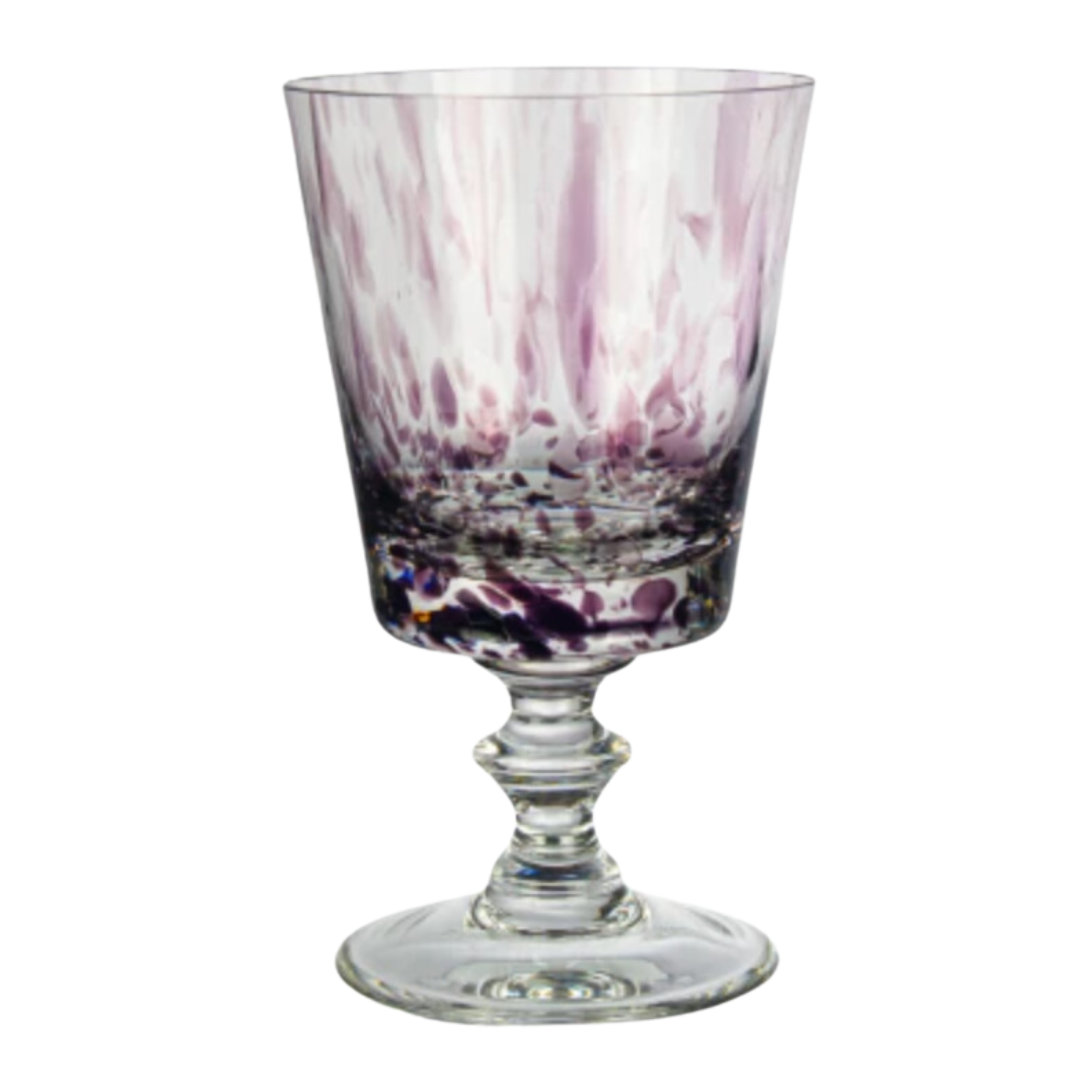 Taça de Cristal Casual Murano Colors Ametista Mozart Crystal By Frederico Strauss